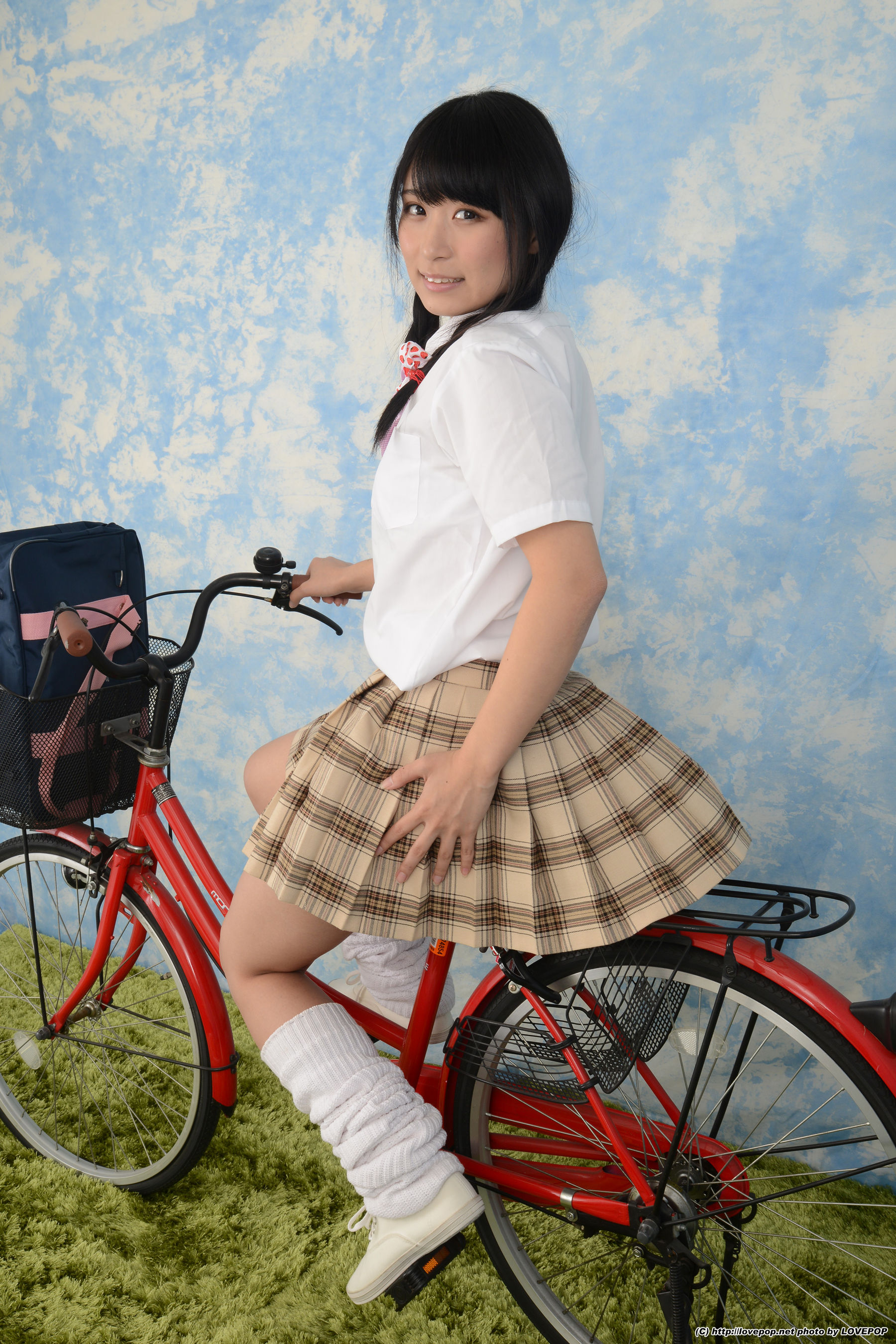 Mikuni Saran 三國さらん bicycle ! panchira!! - PPV-图66