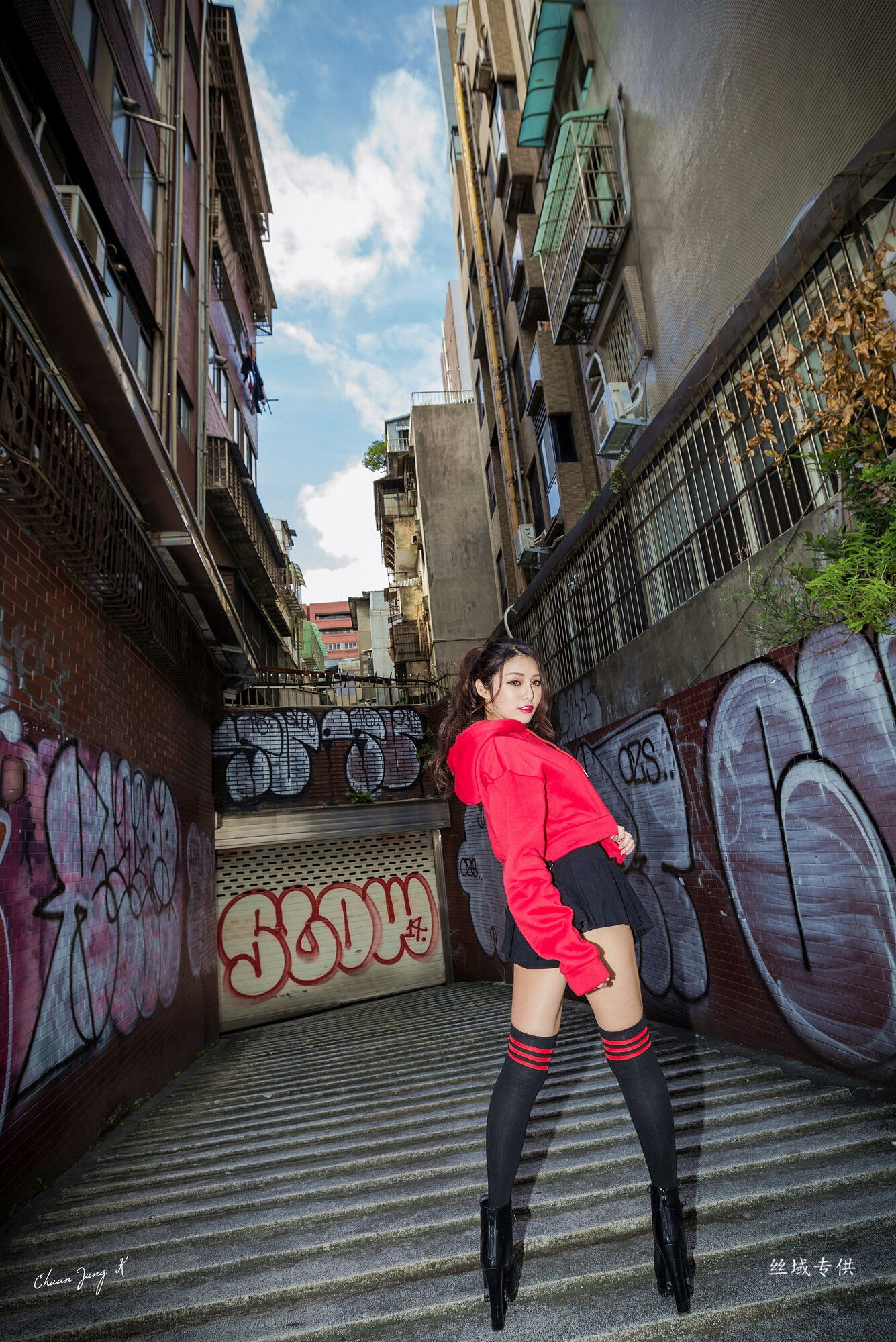 安希 冬陽晨拍-图33