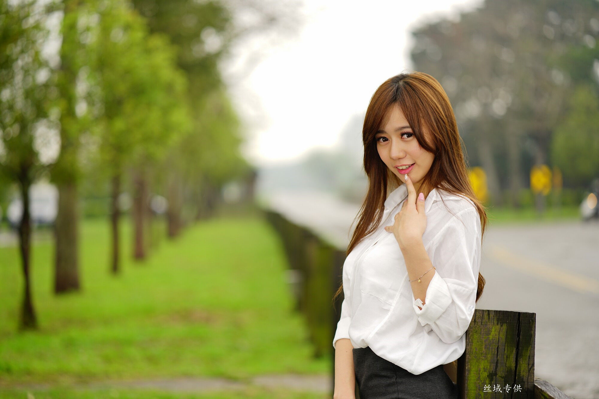 張芸菁 東海大學二校區～（教师OL套装）-图106