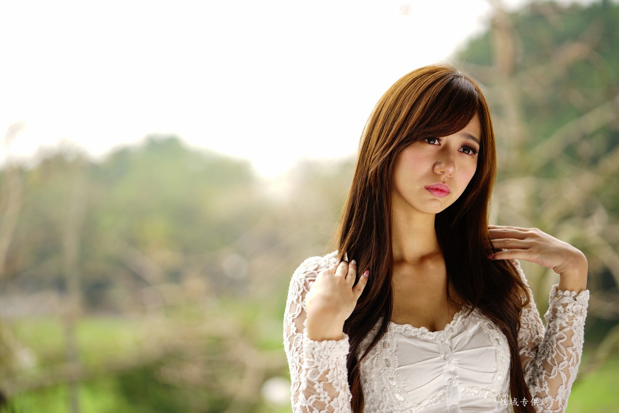 張芸菁 東海大學二校區～（教师OL套装）-图119