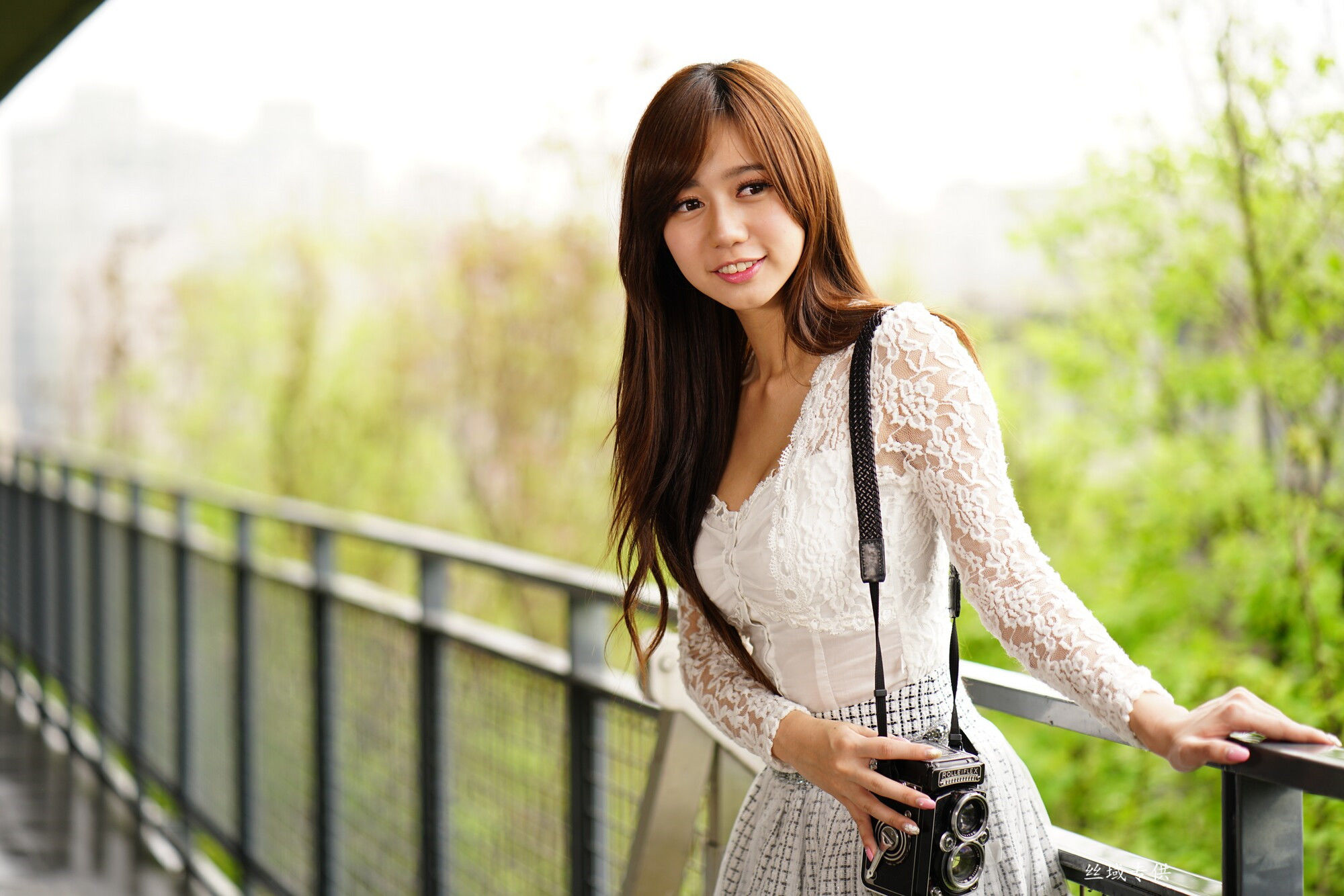 張芸菁 東海大學二校區～（教师OL套装）-图156