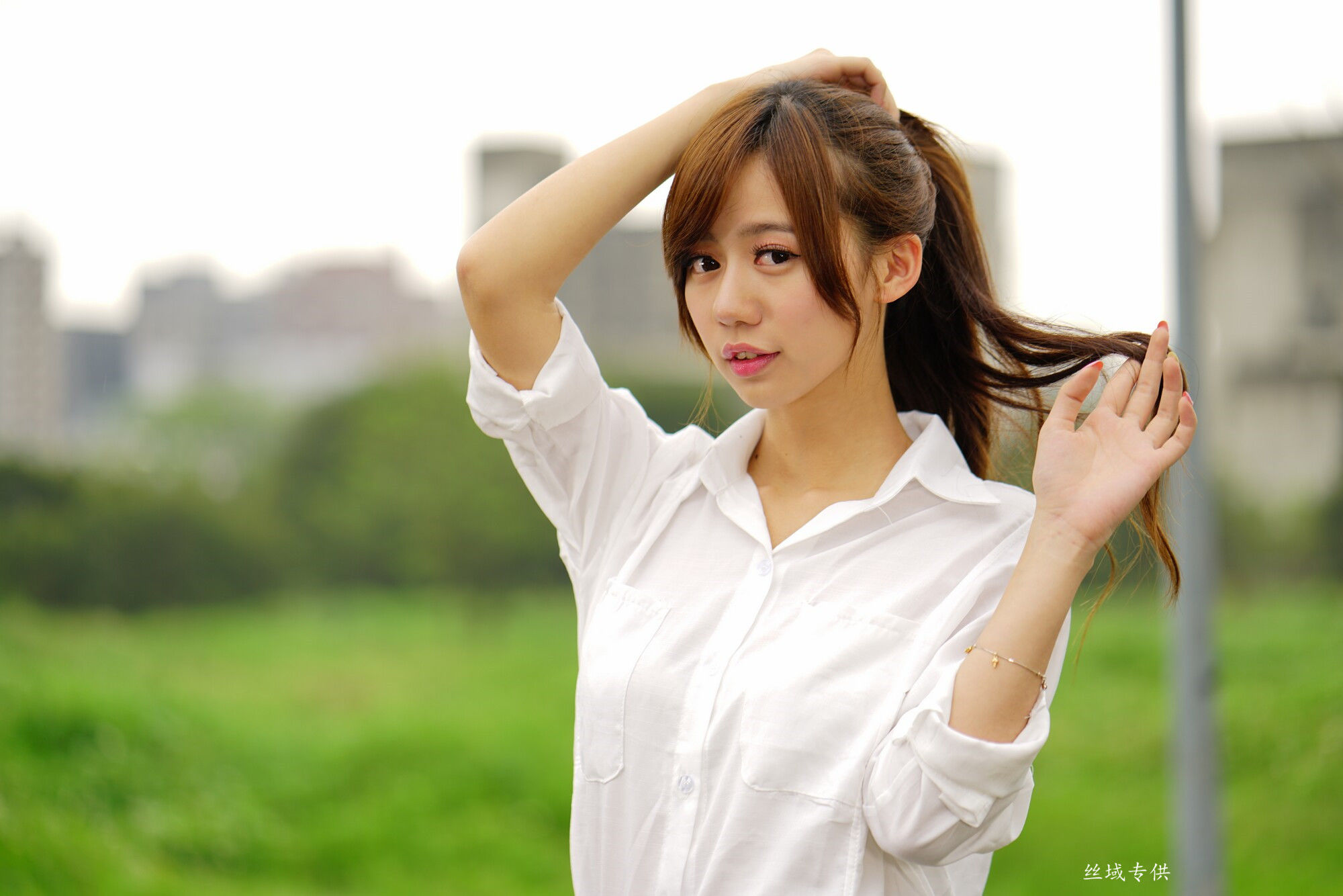 張芸菁 東海大學二校區～（教师OL套装）-图57