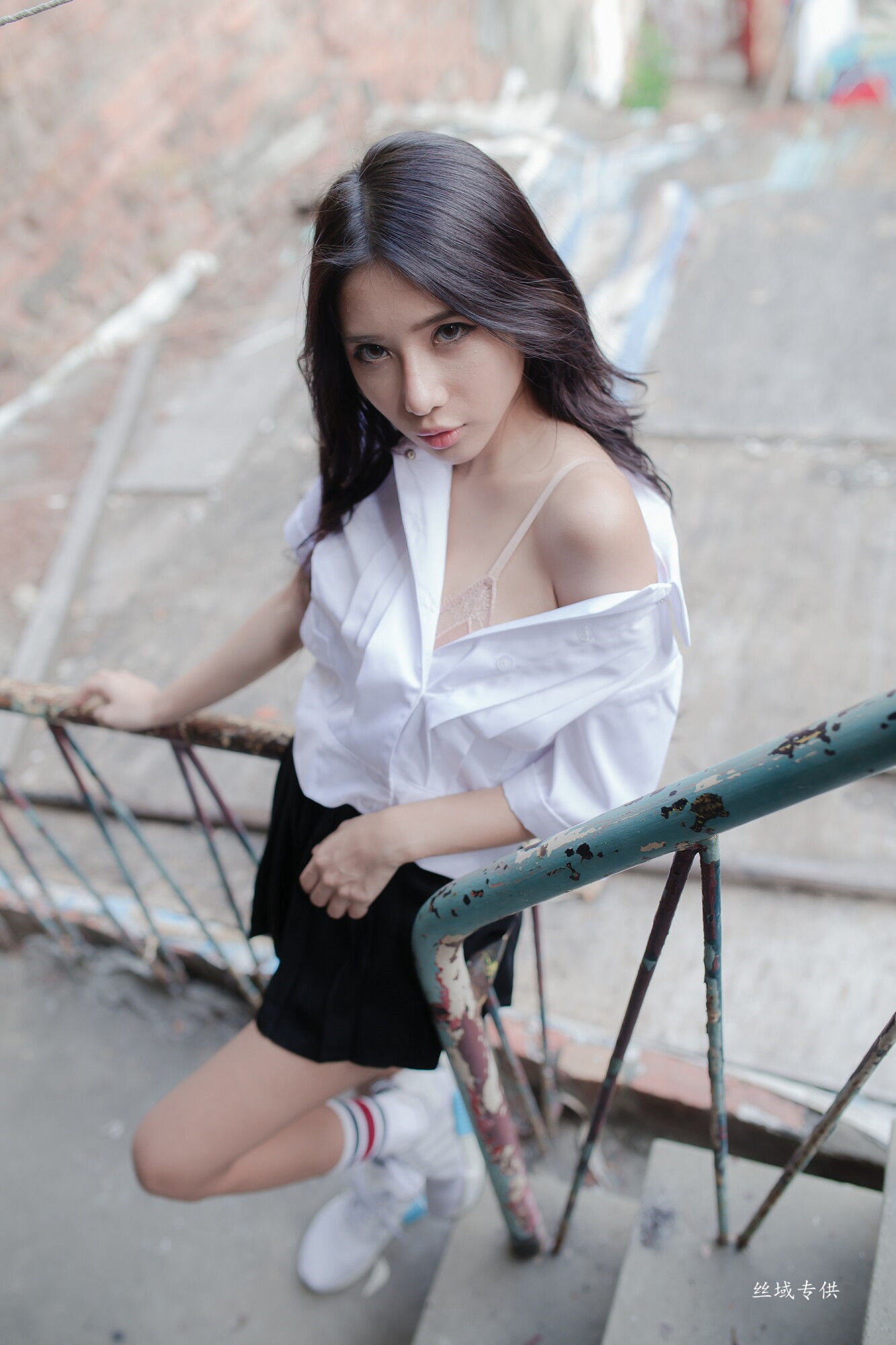 沈綺綺 水手服內衣外拍 三套服装-图12