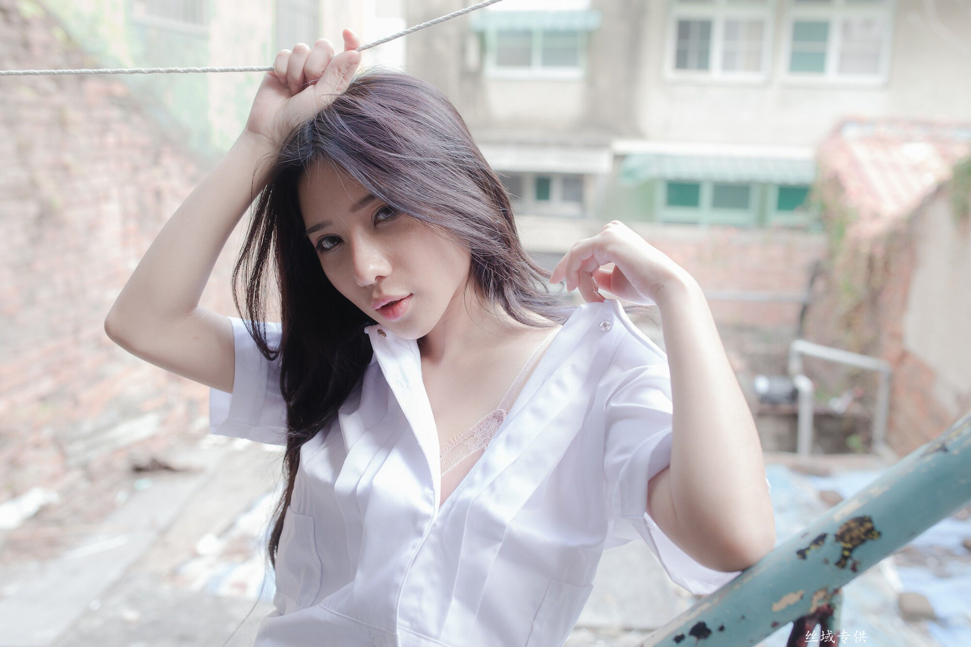 沈綺綺 水手服內衣外拍 三套服装-图13