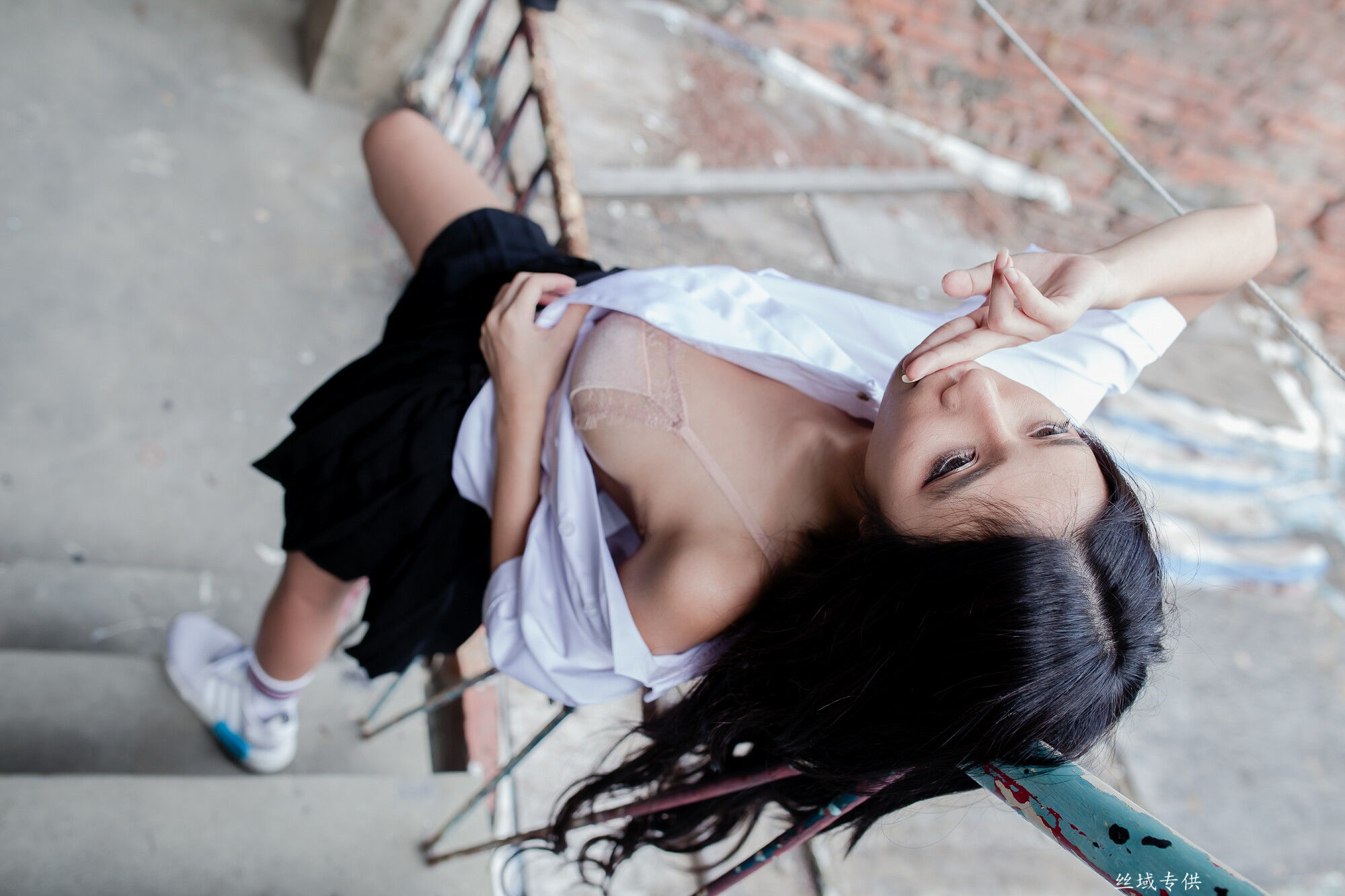 沈綺綺 水手服內衣外拍 三套服装-图22