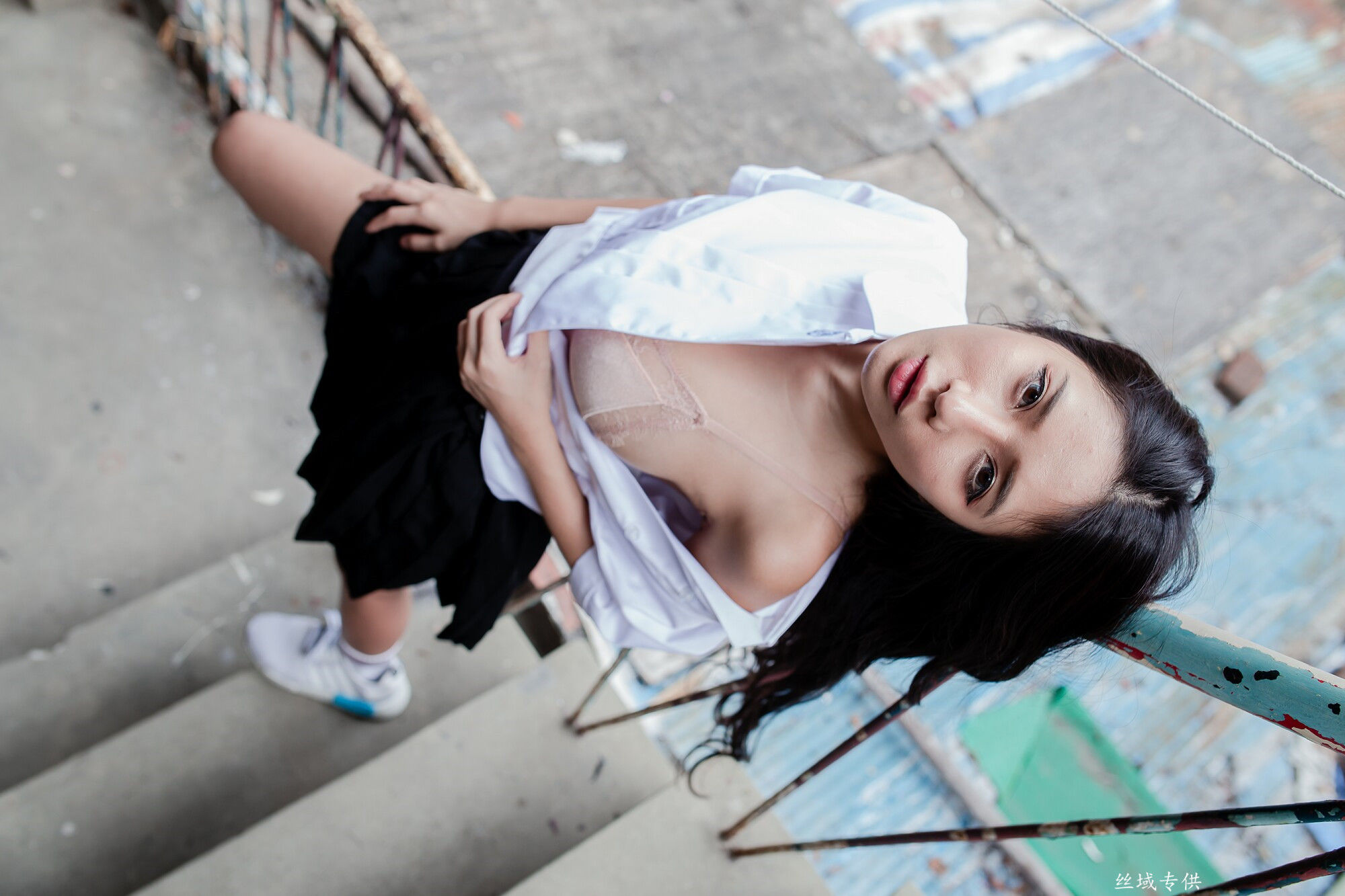 沈綺綺 水手服內衣外拍 三套服装-图23