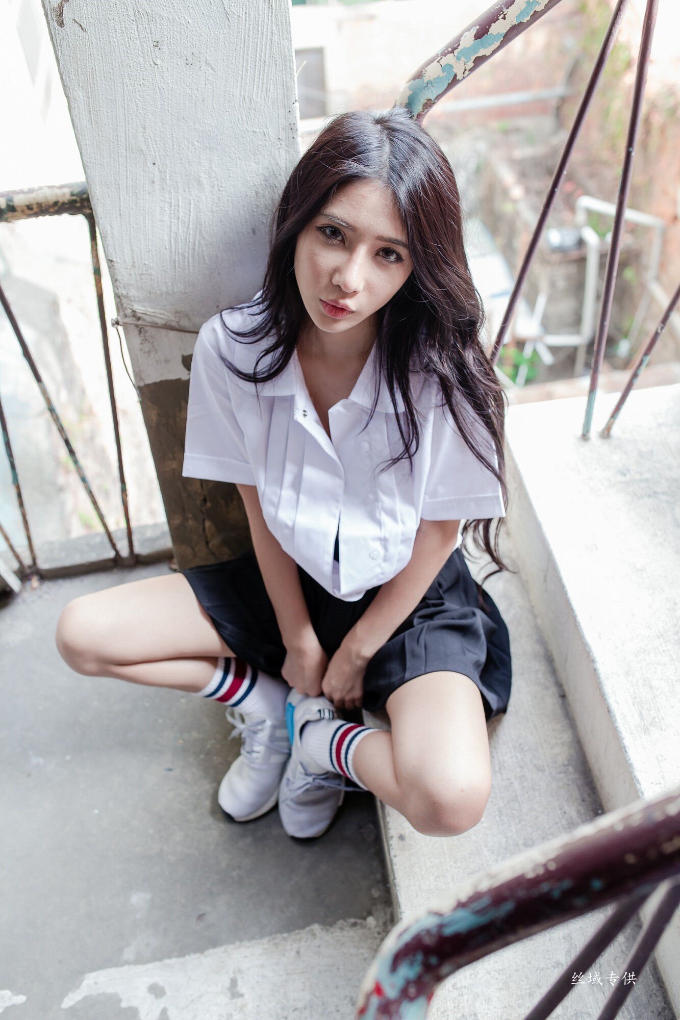 沈綺綺 水手服內衣外拍 三套服装-图26