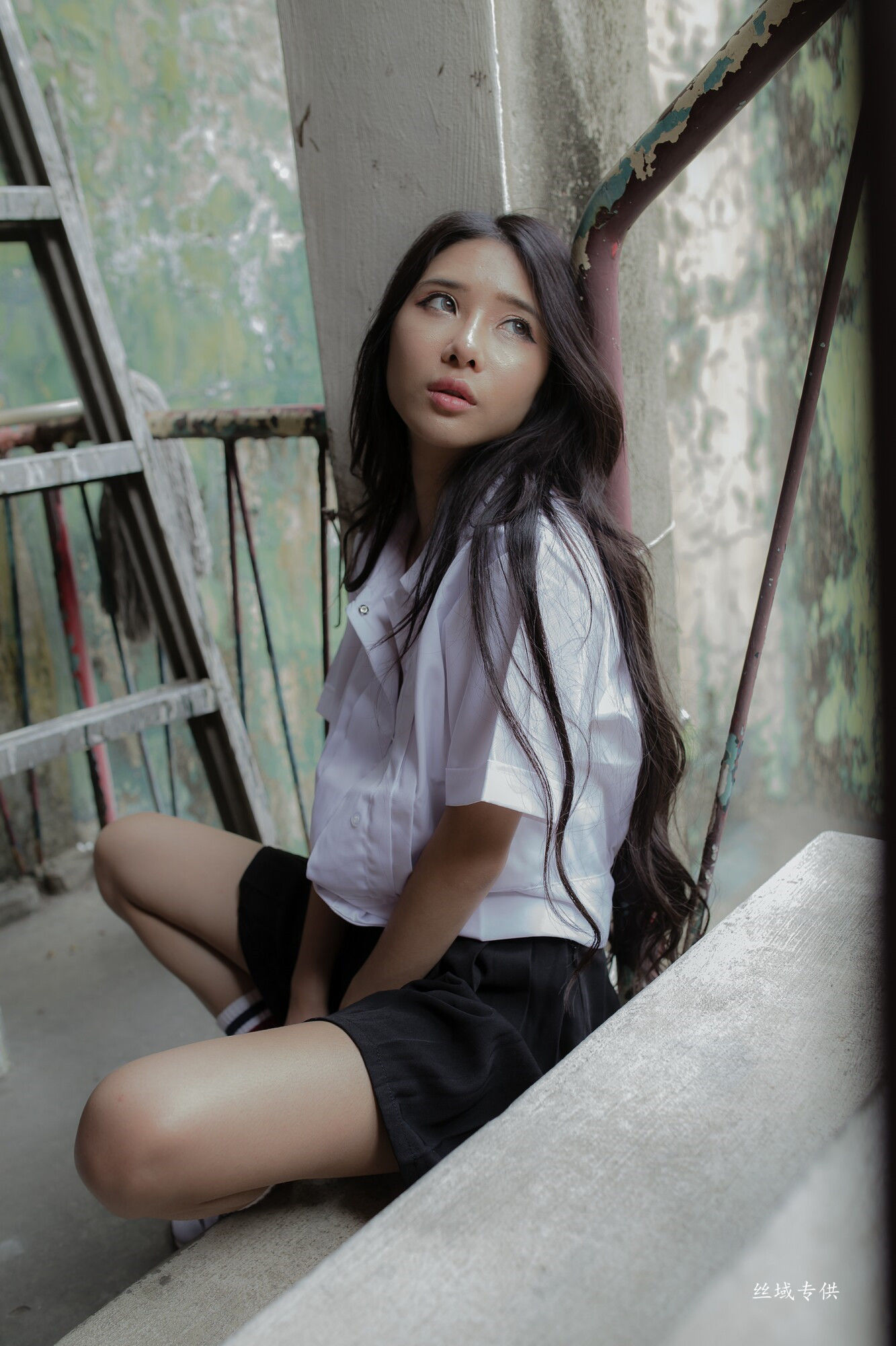 沈綺綺 水手服內衣外拍 三套服装-图27