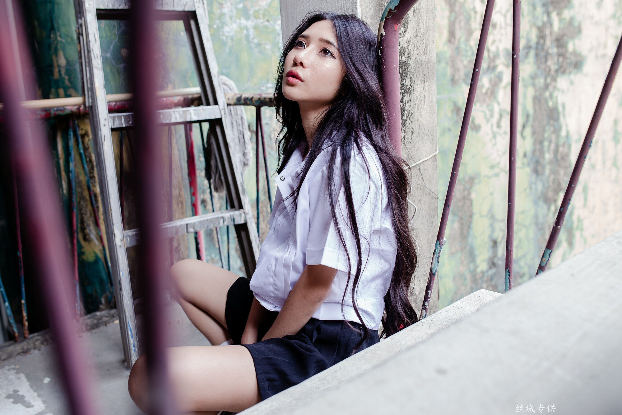 沈綺綺 水手服內衣外拍 三套服装-图29