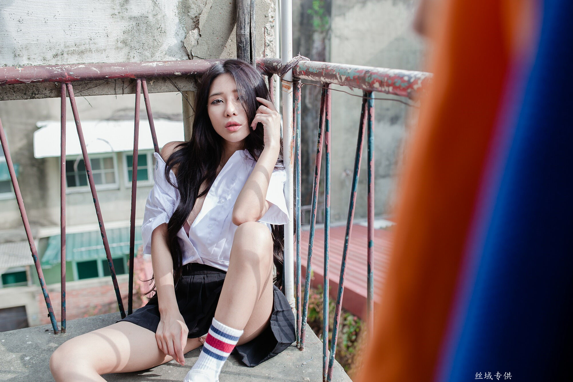 沈綺綺 水手服內衣外拍 三套服装-图39