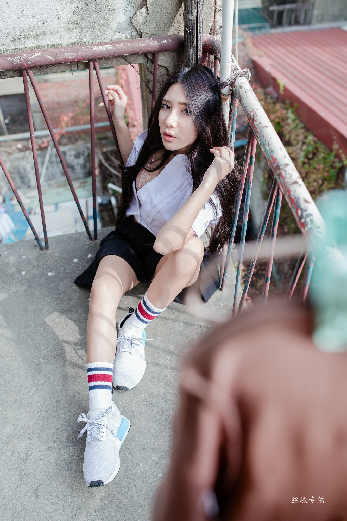 沈綺綺 水手服內衣外拍 三套服装-图40