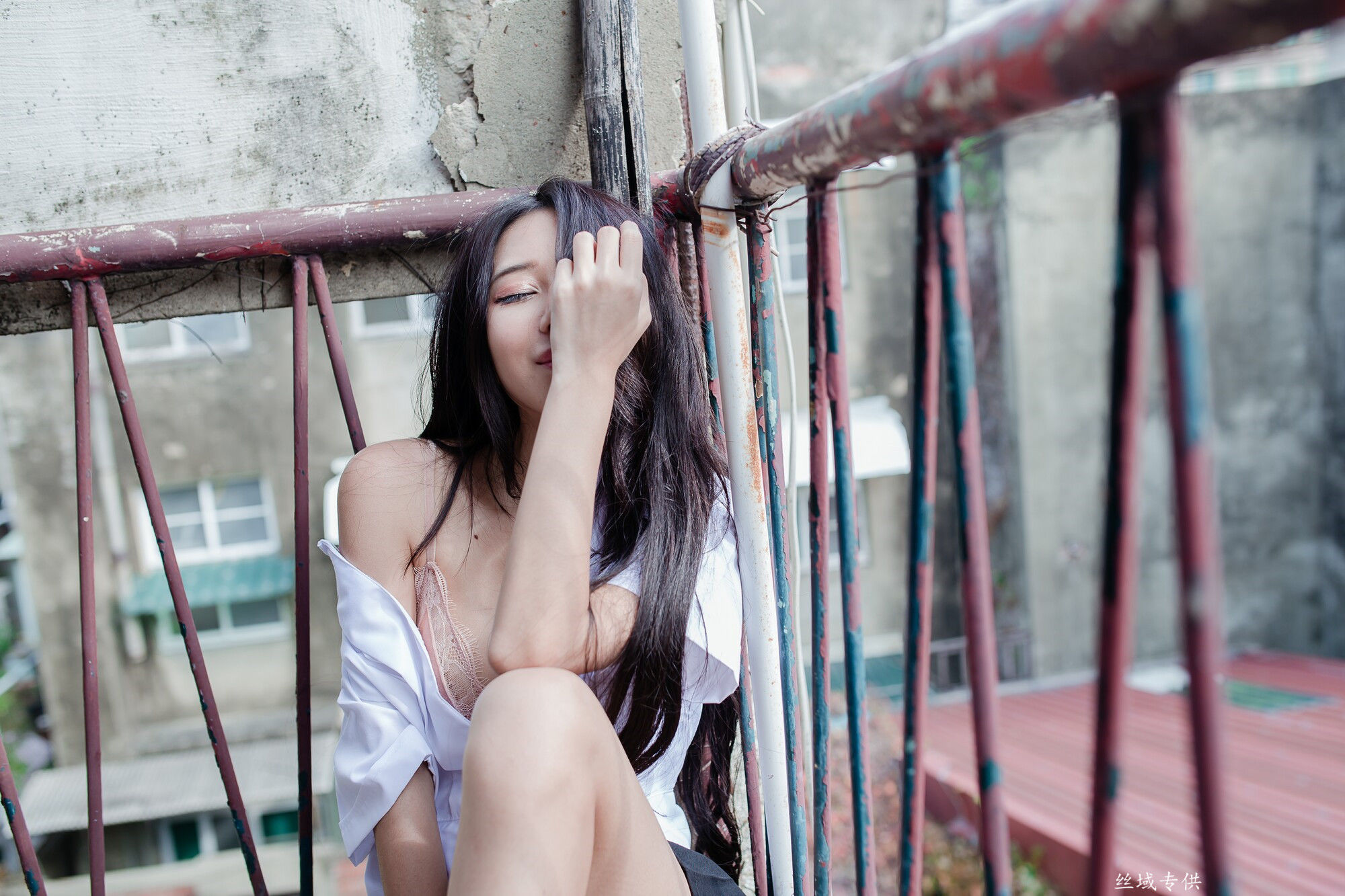 沈綺綺 水手服內衣外拍 三套服装-图49