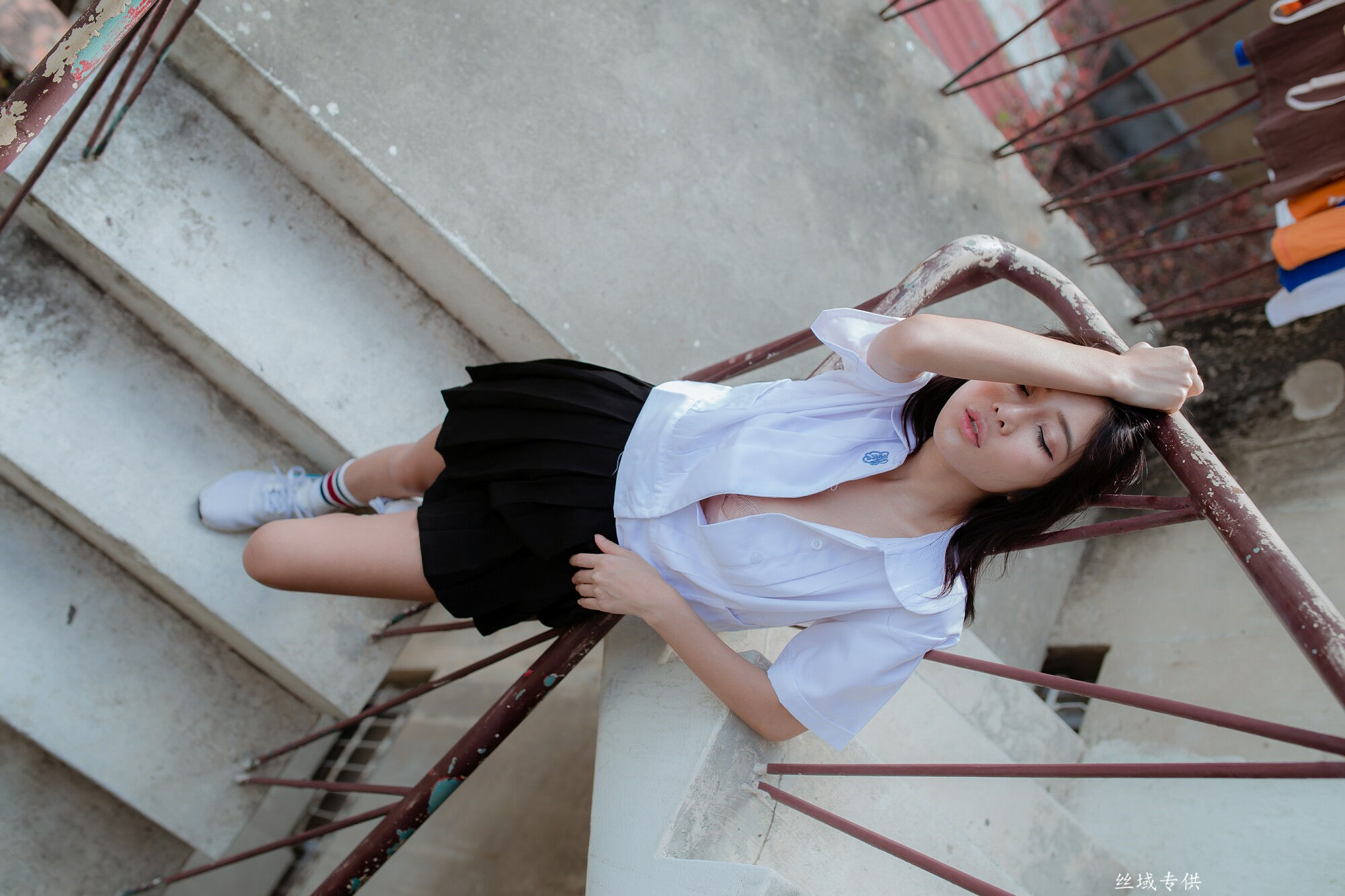 沈綺綺 水手服內衣外拍 三套服装-图52