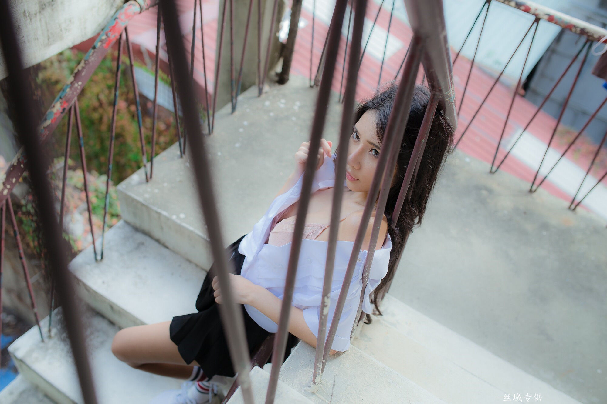 沈綺綺 水手服內衣外拍 三套服装-图56