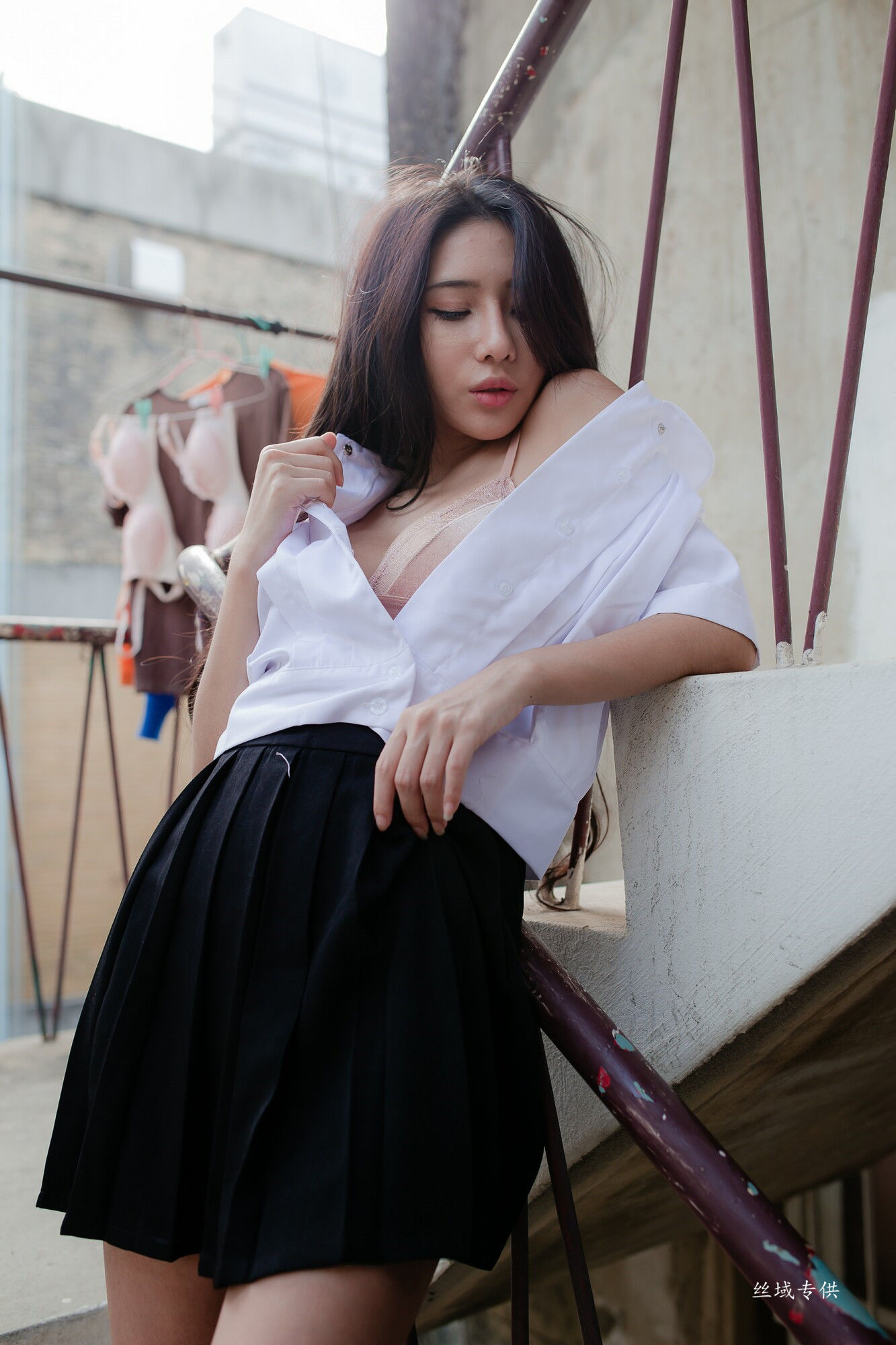 沈綺綺 水手服內衣外拍 三套服装-图60