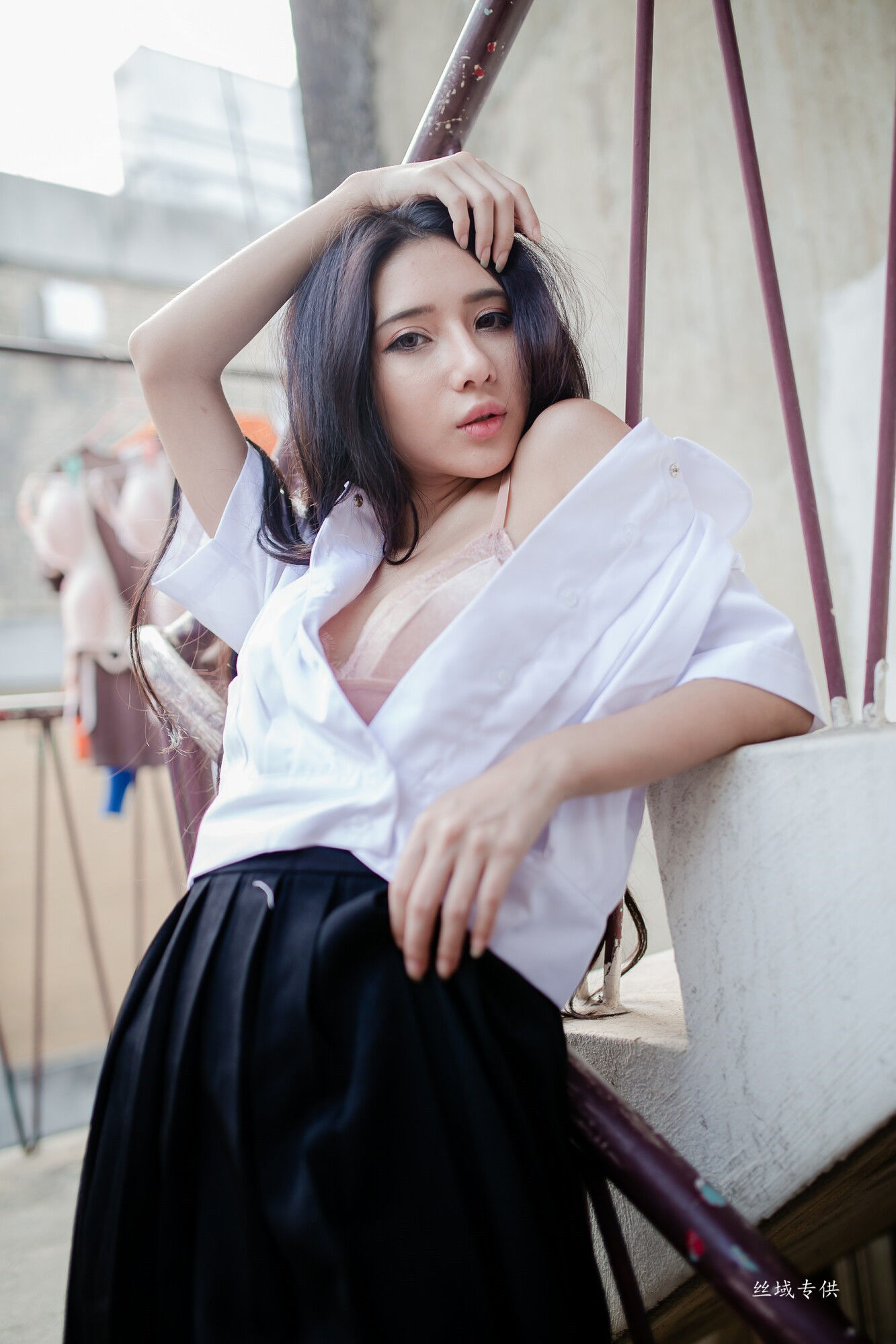 沈綺綺 水手服內衣外拍 三套服装-图61