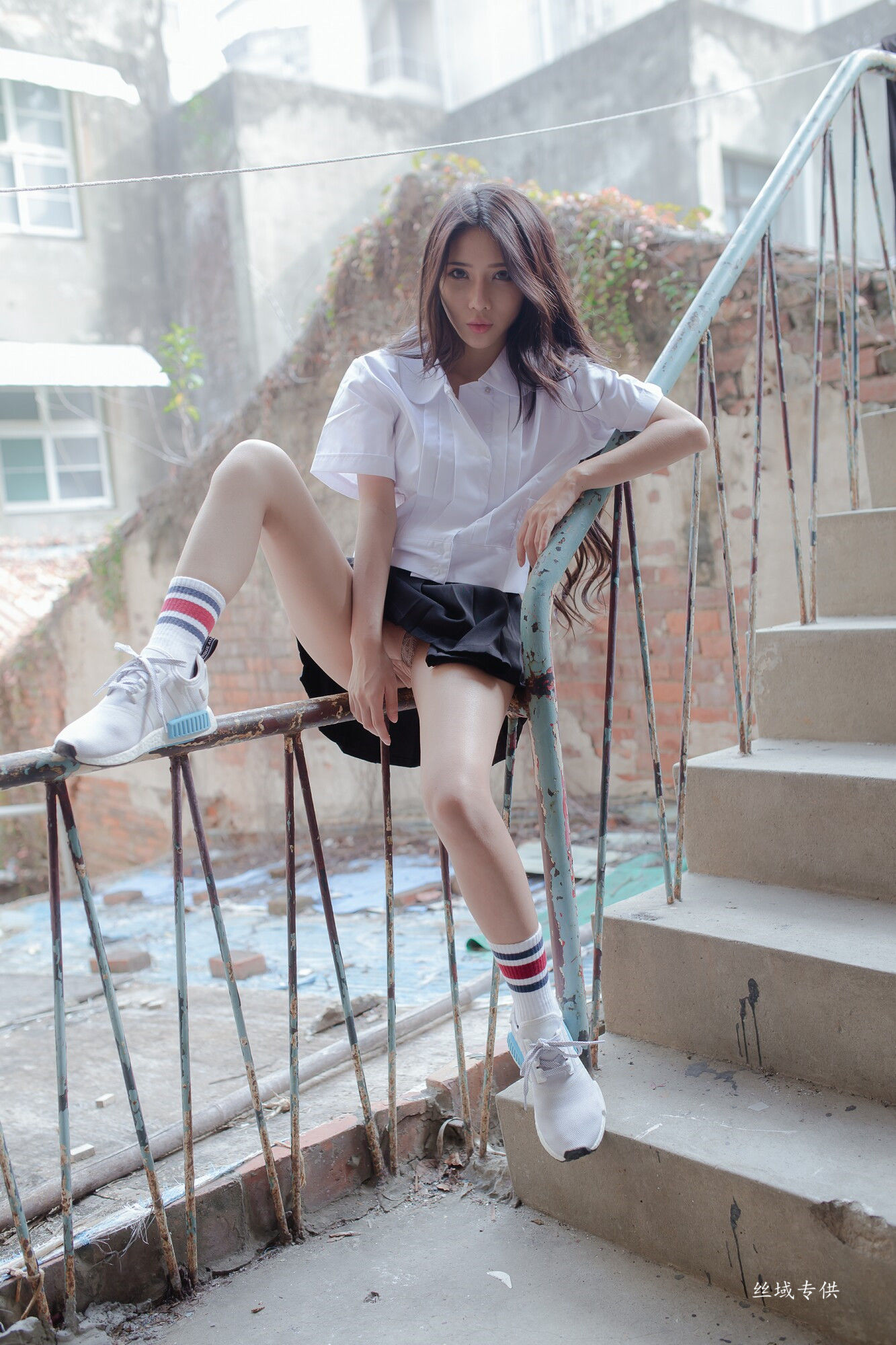 沈綺綺 水手服內衣外拍 三套服装-图8