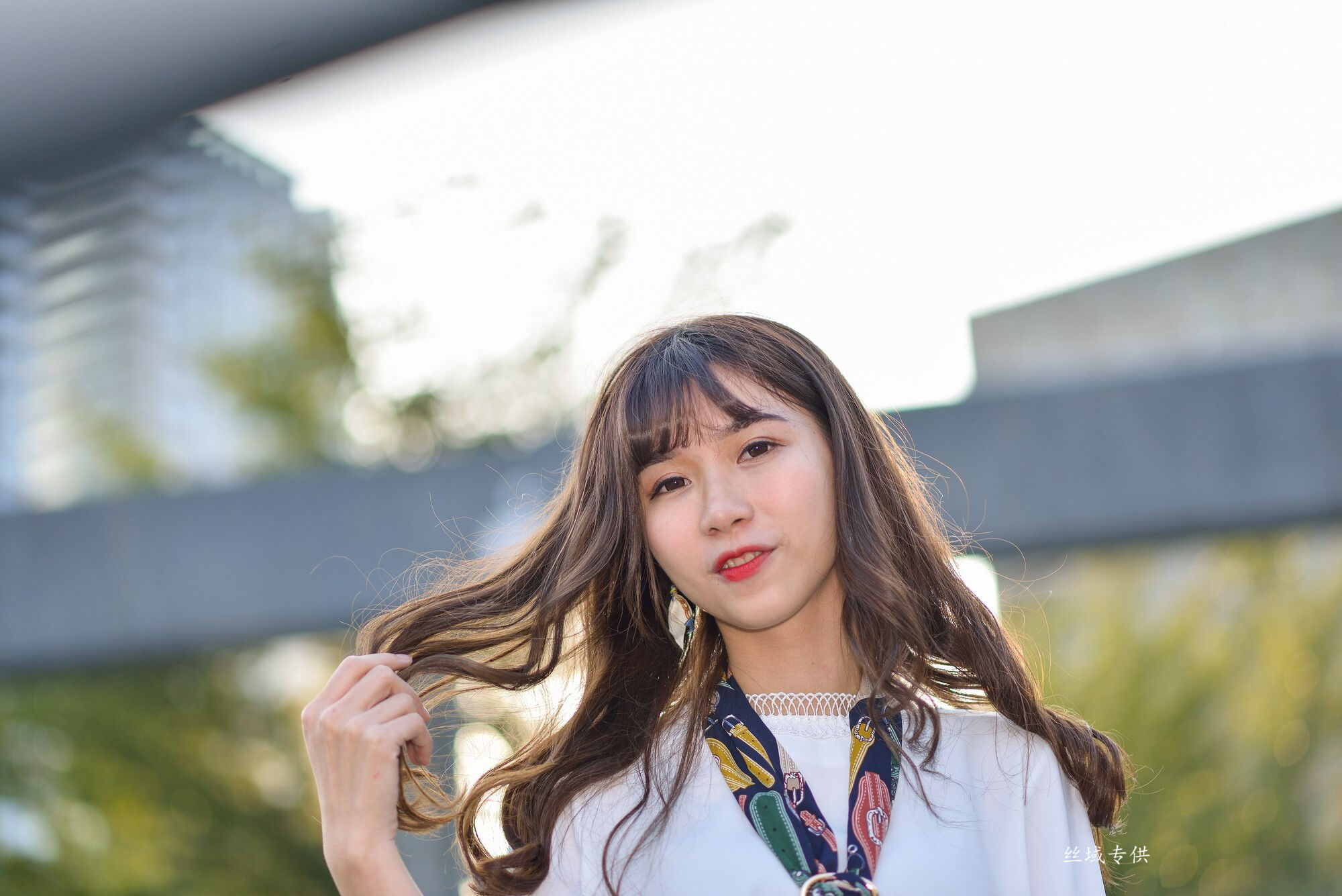 題題 國美館.時裝 黑丝小妹短裙街拍-图60