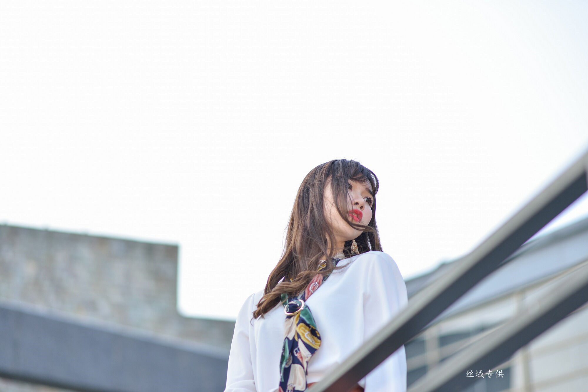 題題 國美館.時裝 黑丝小妹短裙街拍-图64