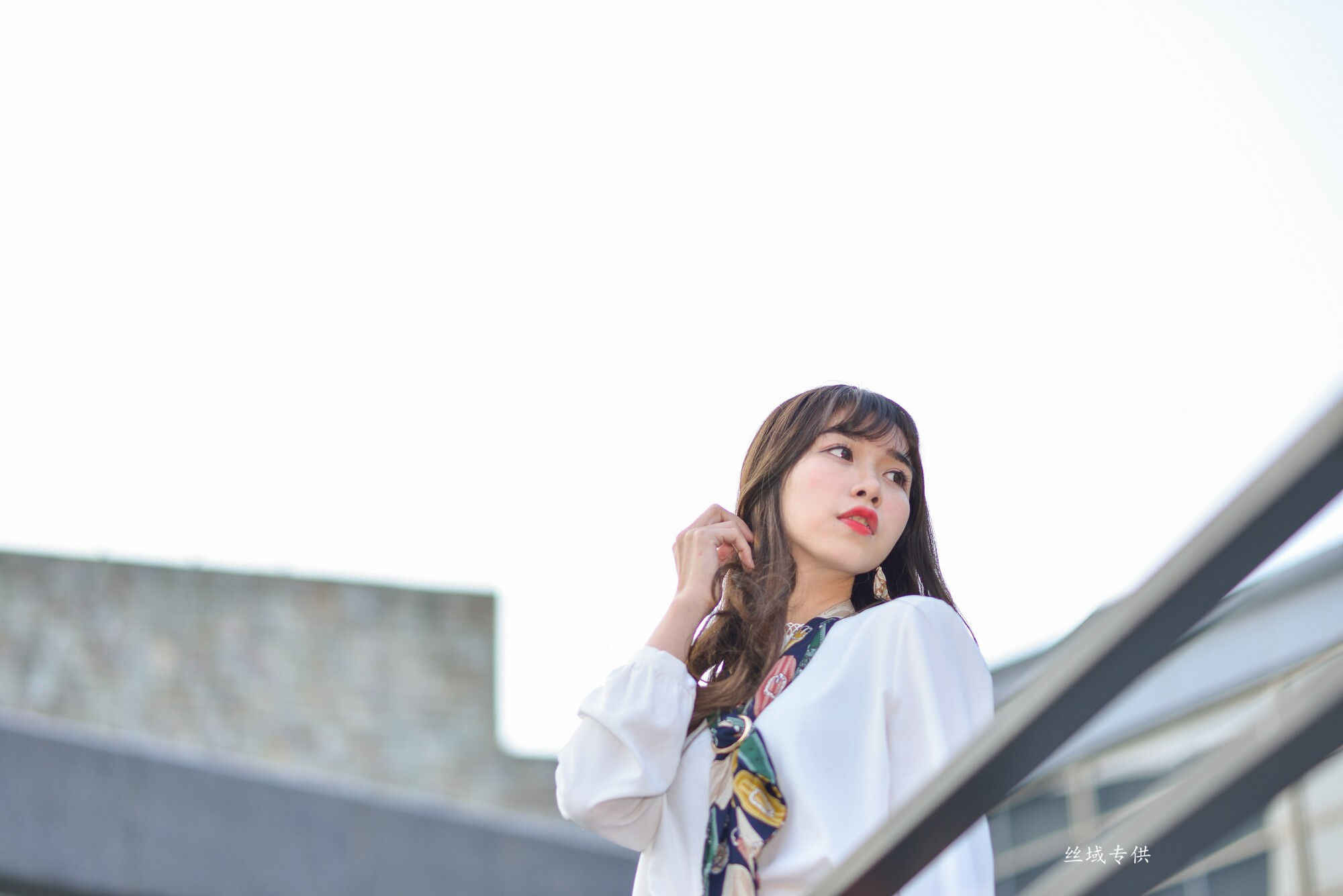 題題 國美館.時裝 黑丝小妹短裙街拍-图65