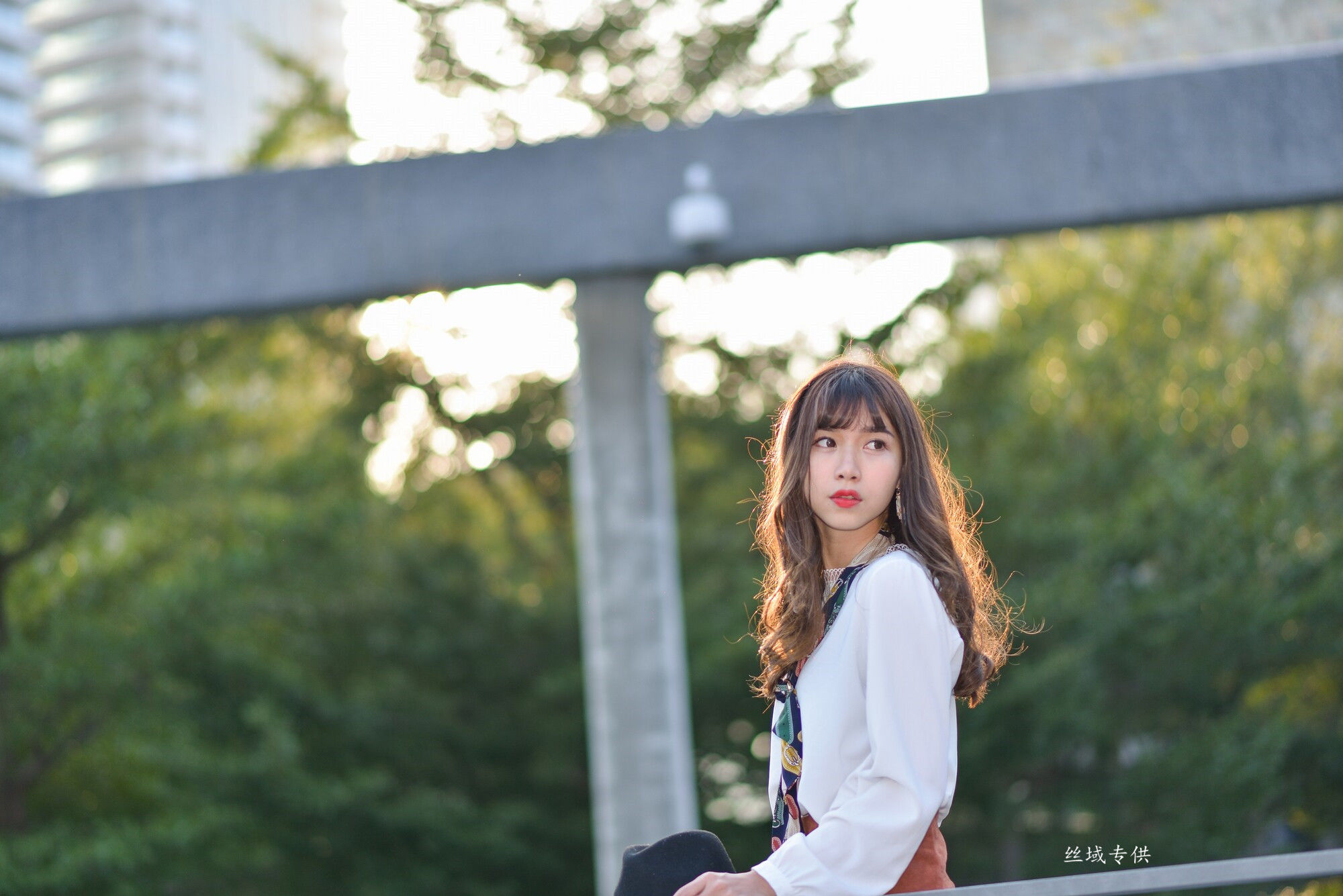 題題 國美館.時裝 黑丝小妹短裙街拍-图69