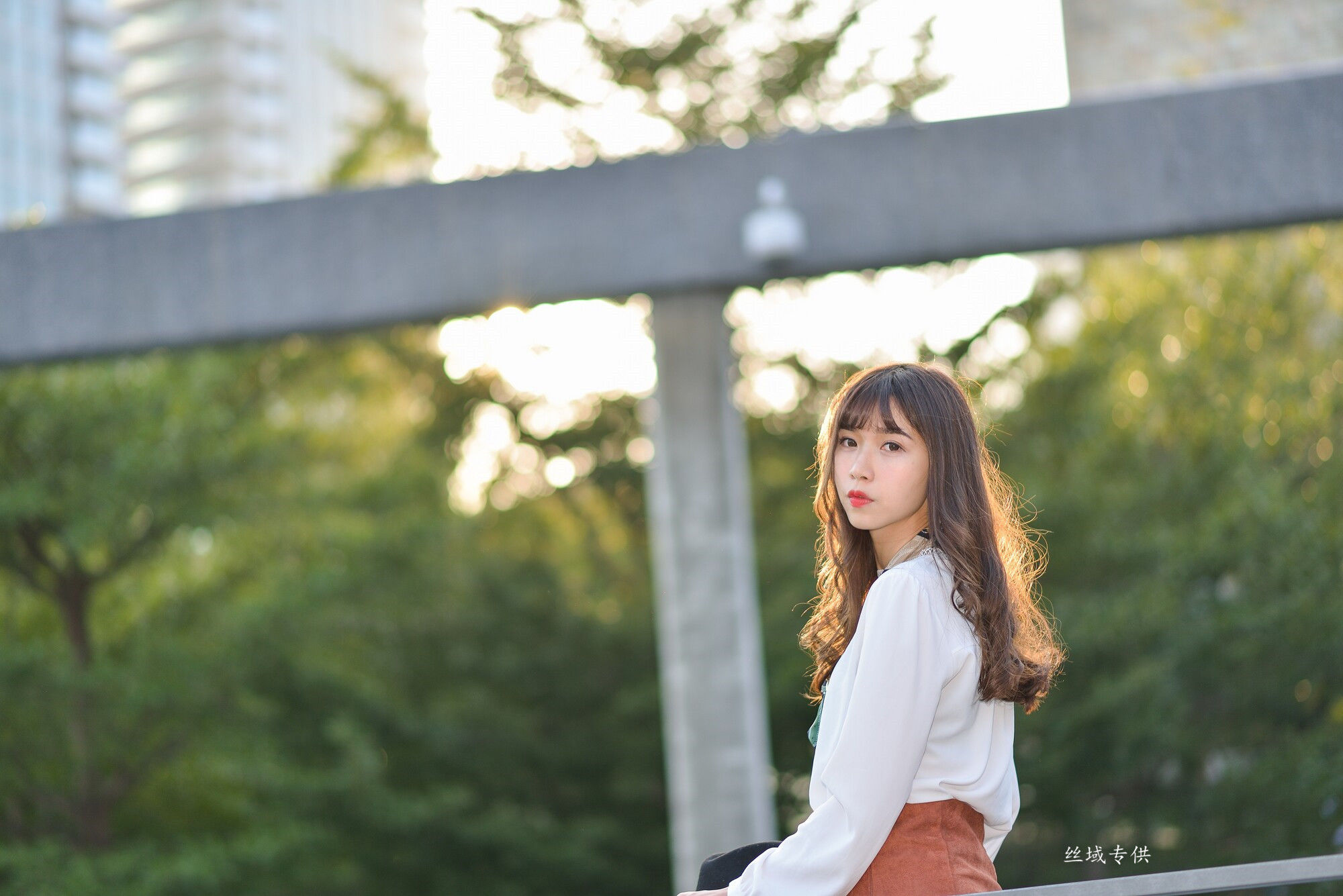 題題 國美館.時裝 黑丝小妹短裙街拍-图71