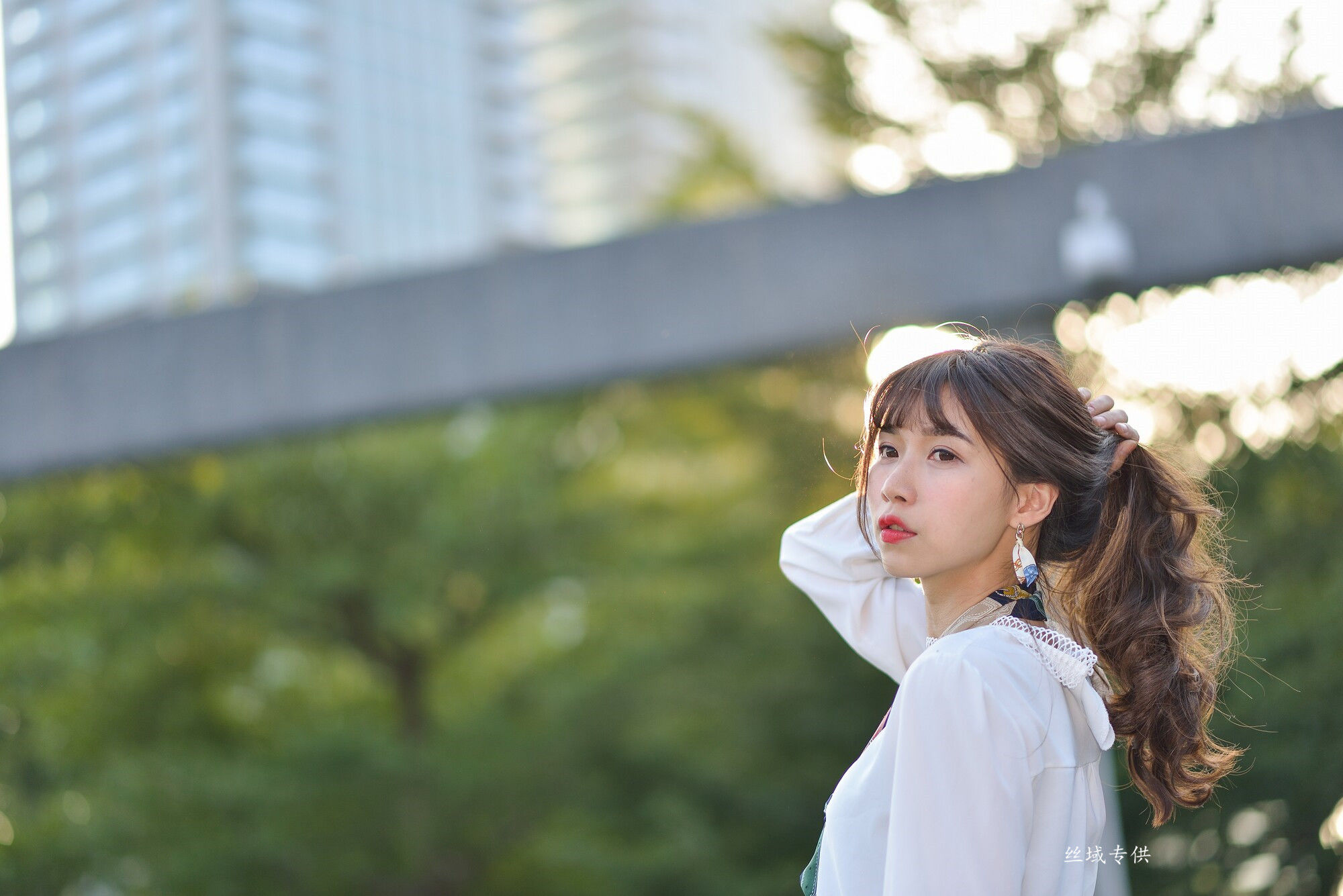 題題 國美館.時裝 黑丝小妹短裙街拍-图82