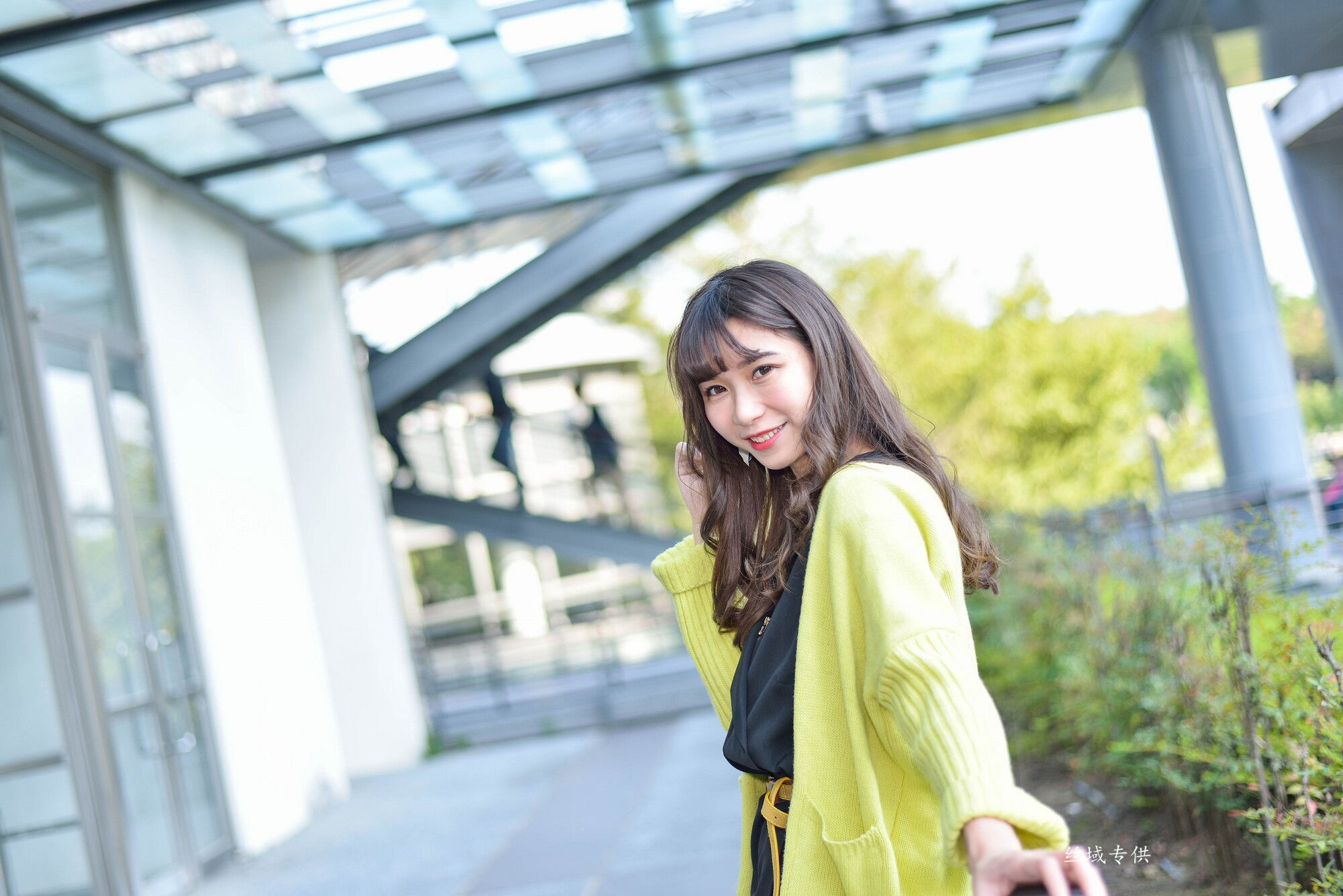 題題 國美館.時裝 黑丝街拍-图10