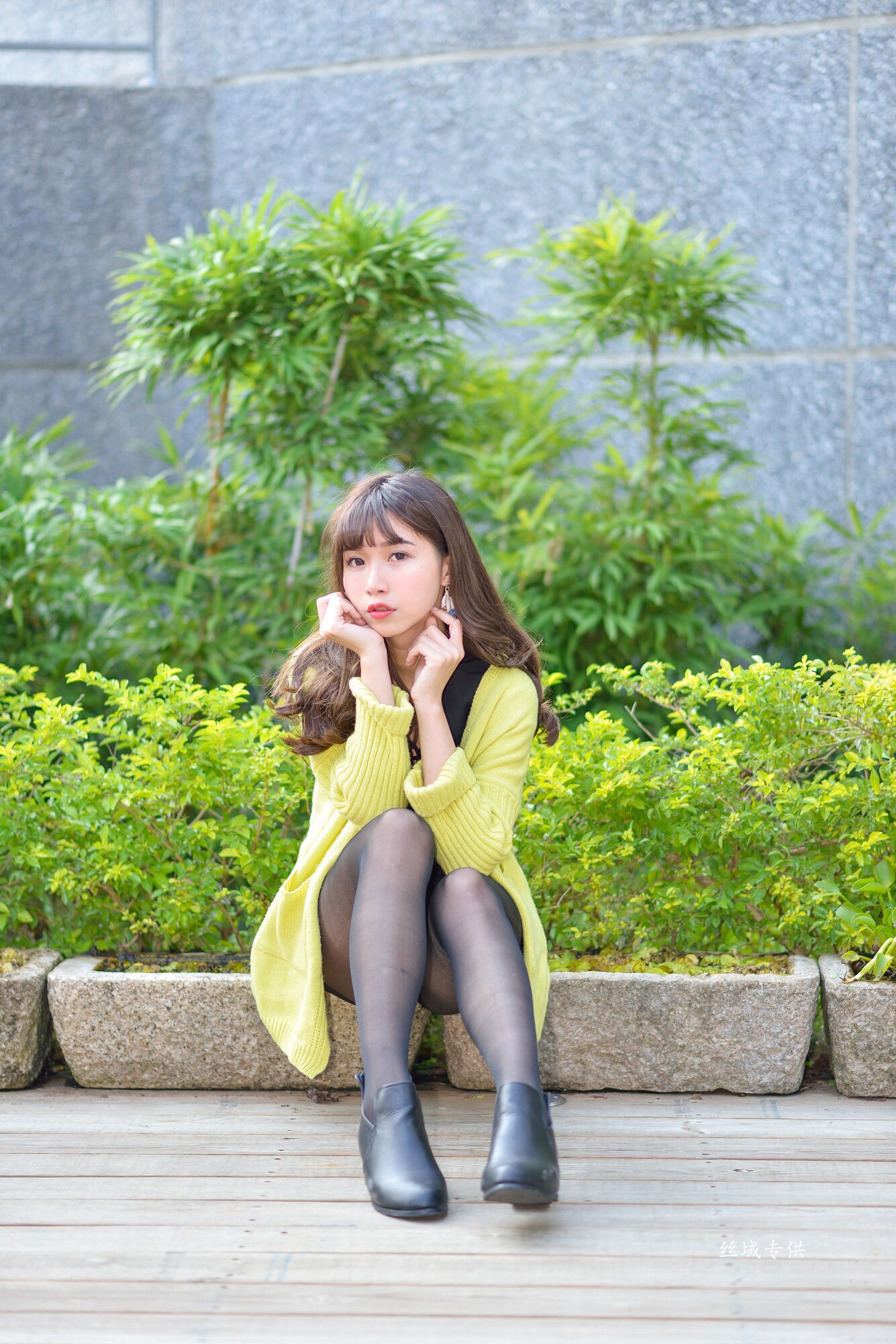 題題 國美館.時裝 黑丝街拍-图111