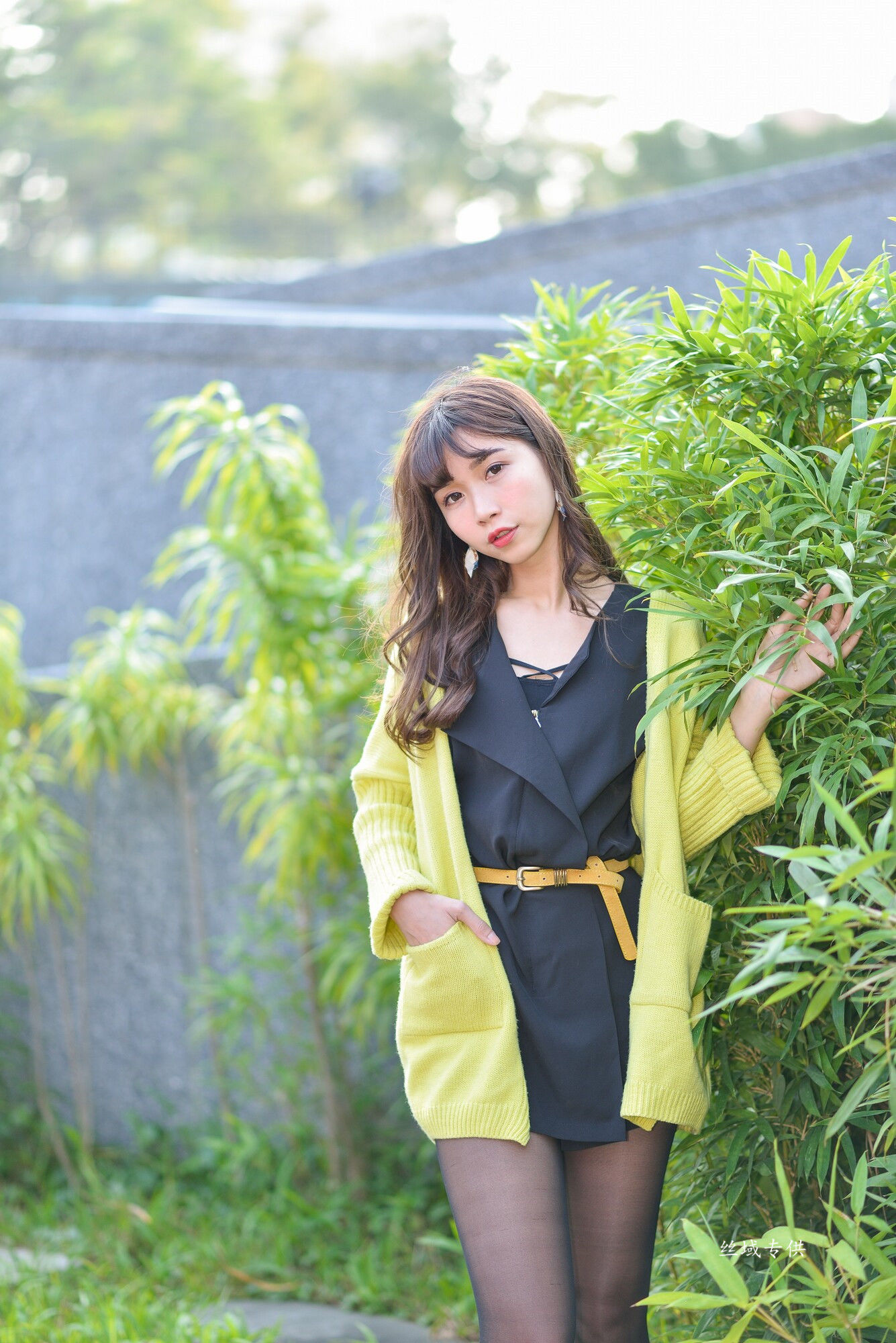 題題 國美館.時裝 黑丝街拍-图123