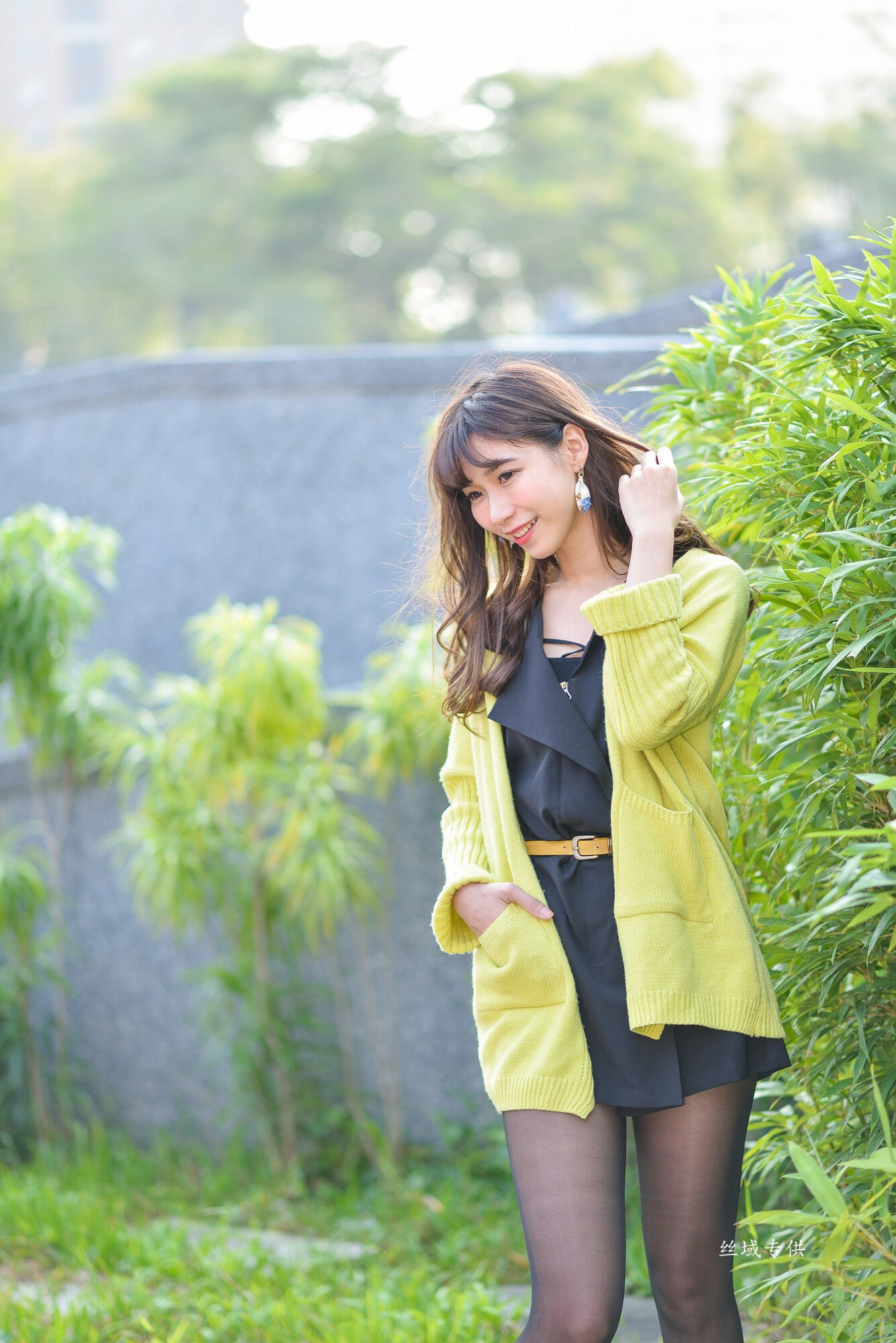 題題 國美館.時裝 黑丝街拍-图125