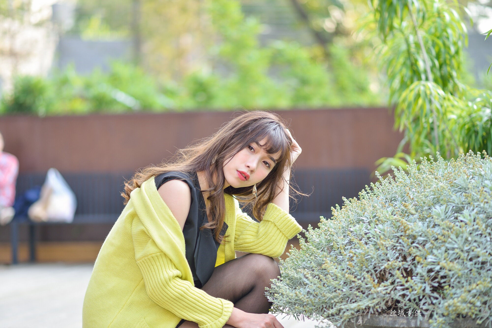 題題 國美館.時裝 黑丝街拍-图131