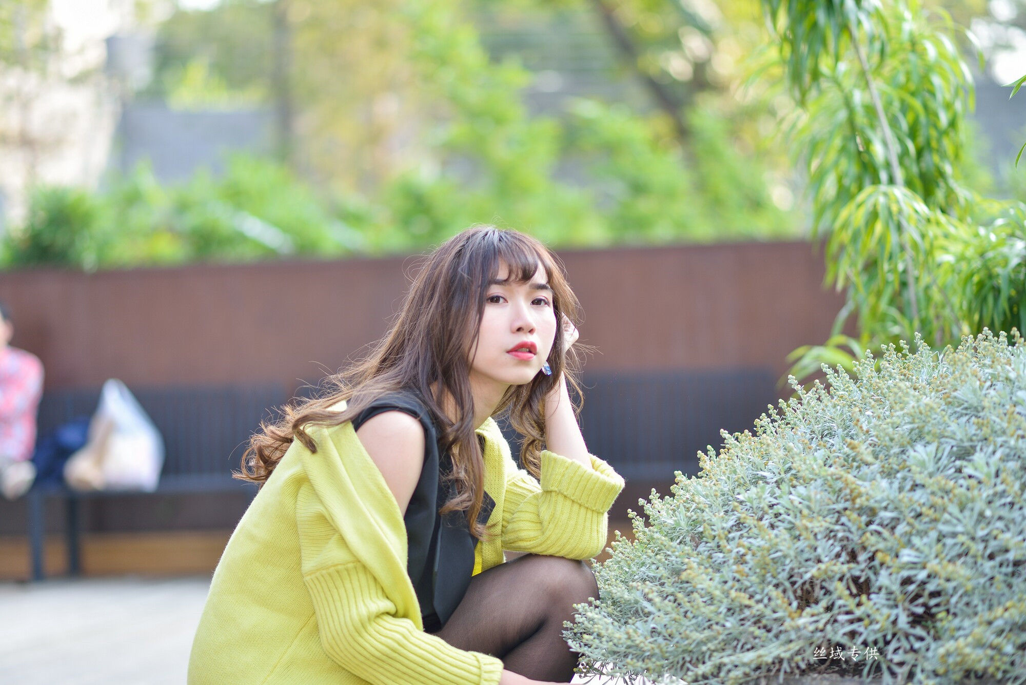 題題 國美館.時裝 黑丝街拍-图133