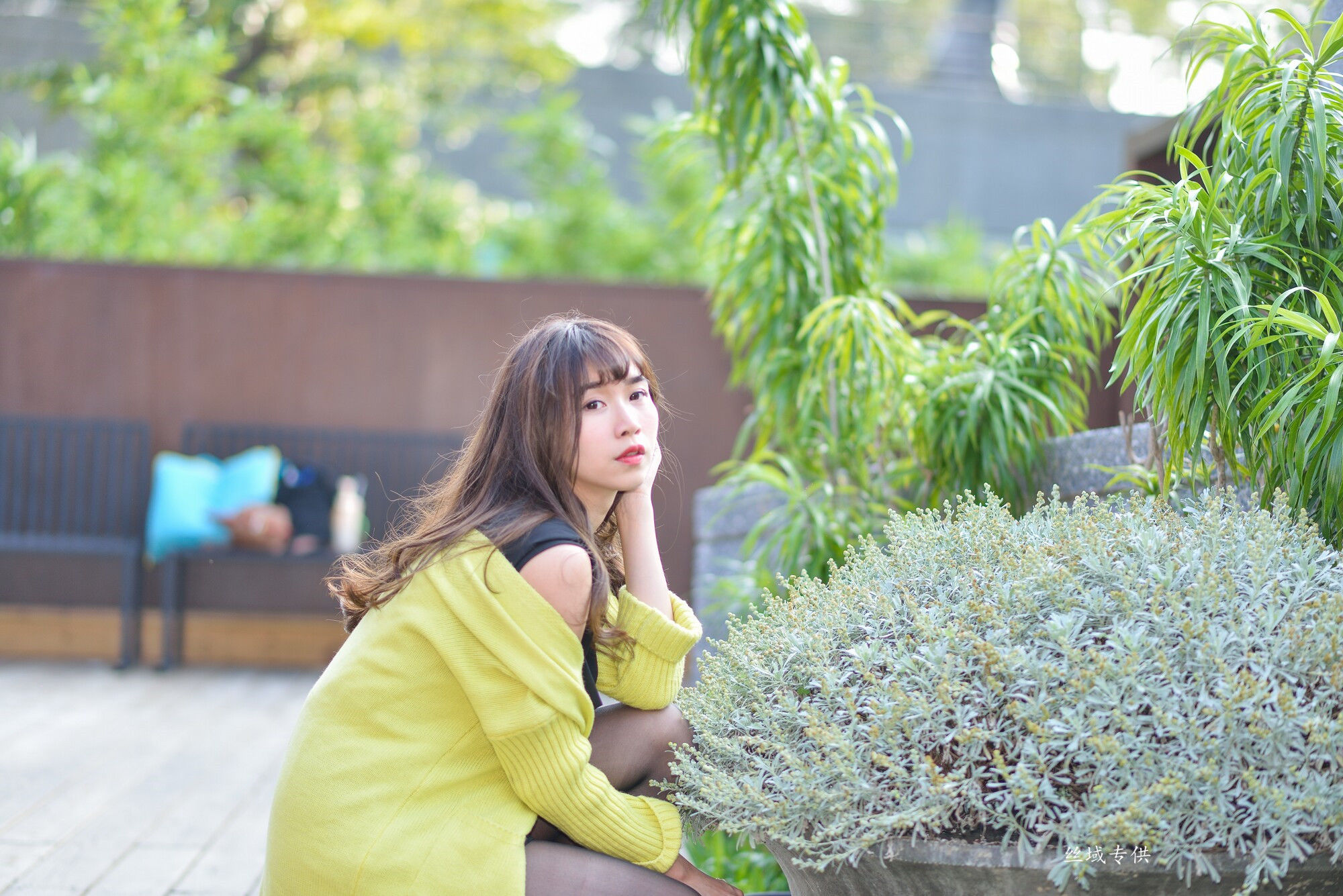 題題 國美館.時裝 黑丝街拍-图135