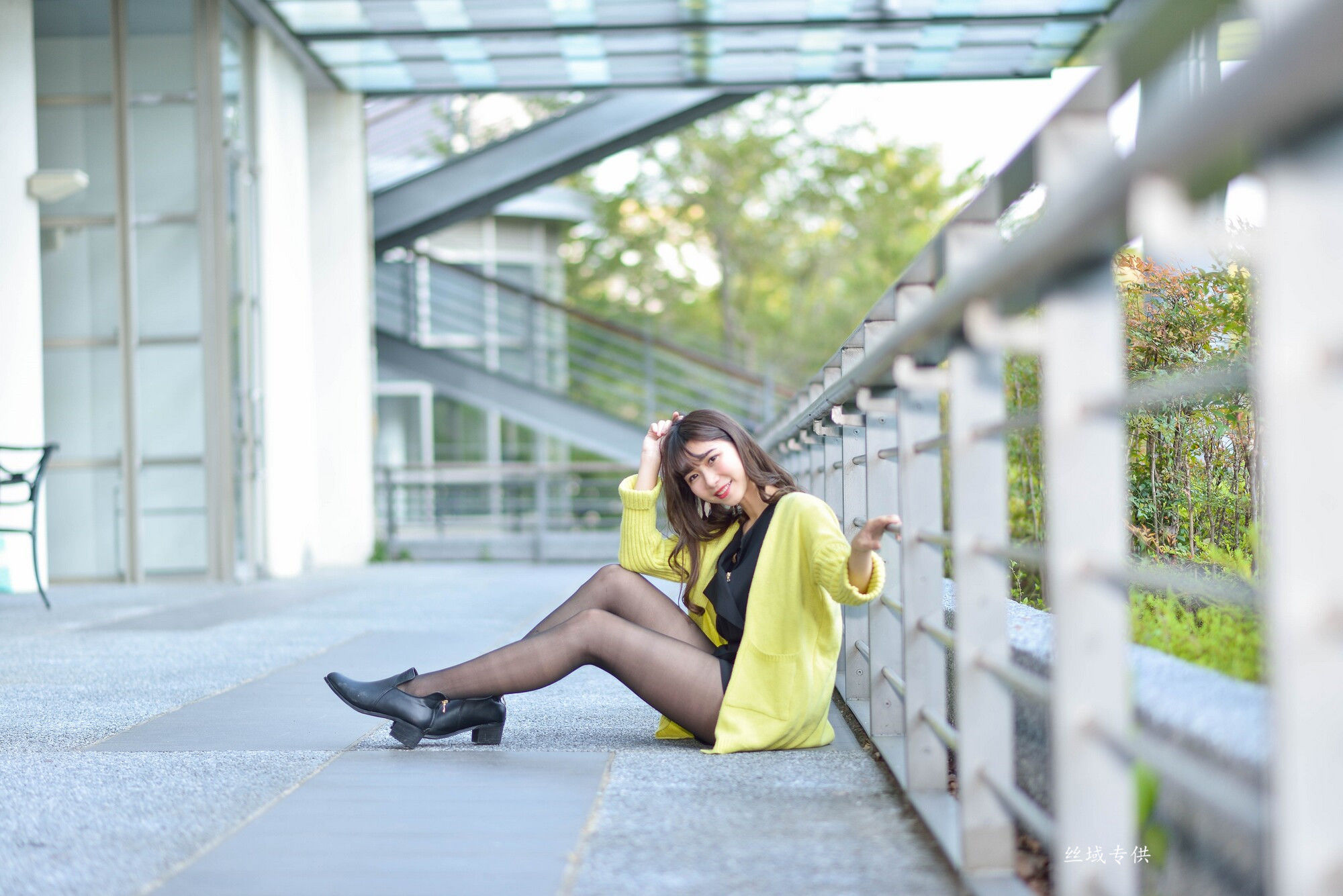 題題 國美館.時裝 黑丝街拍-图40