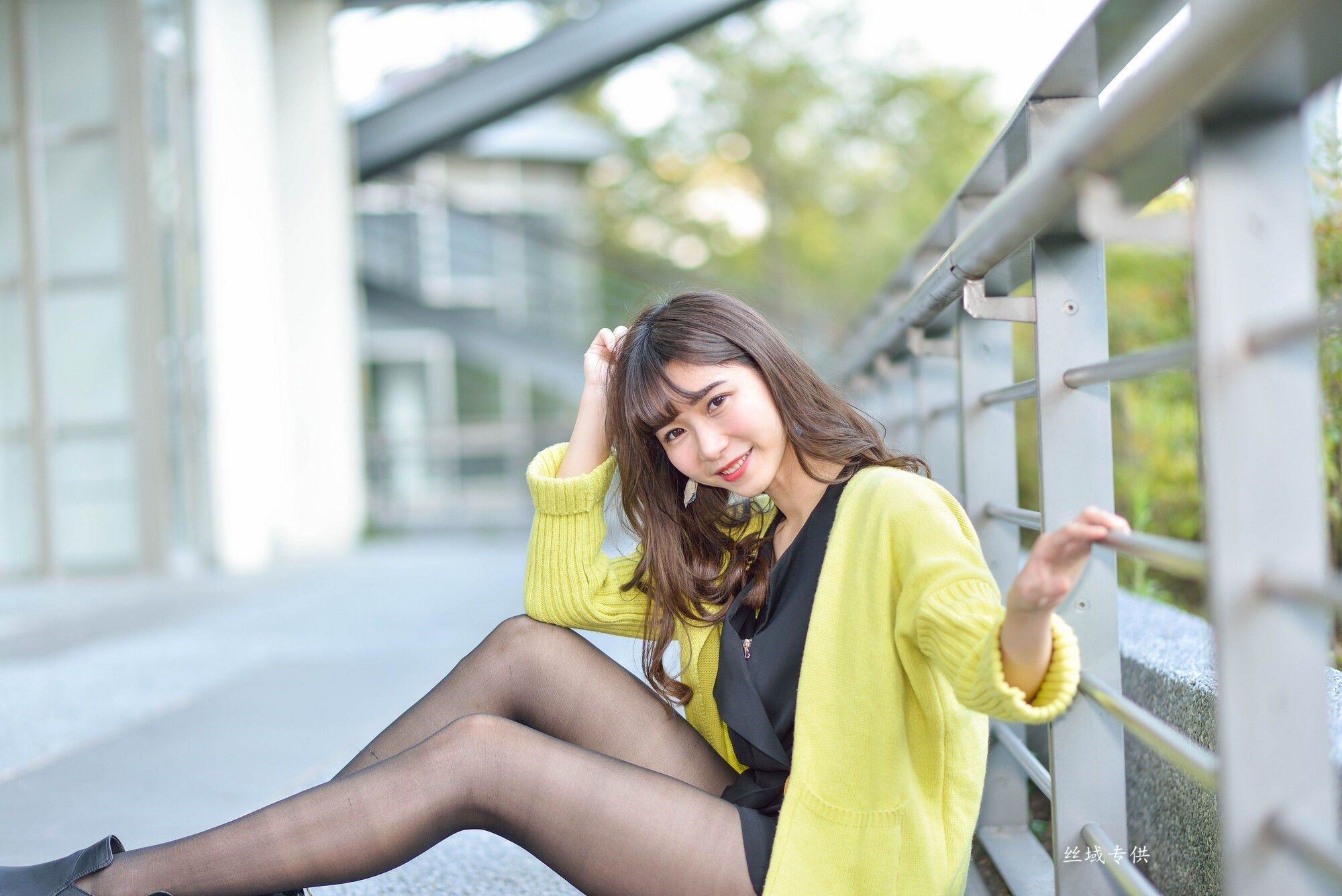 題題 國美館.時裝 黑丝街拍-图44