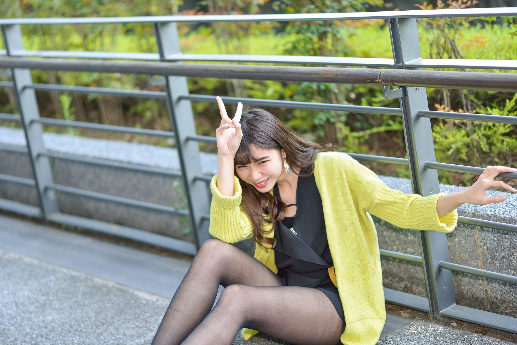 題題 國美館.時裝 黑丝街拍-图45