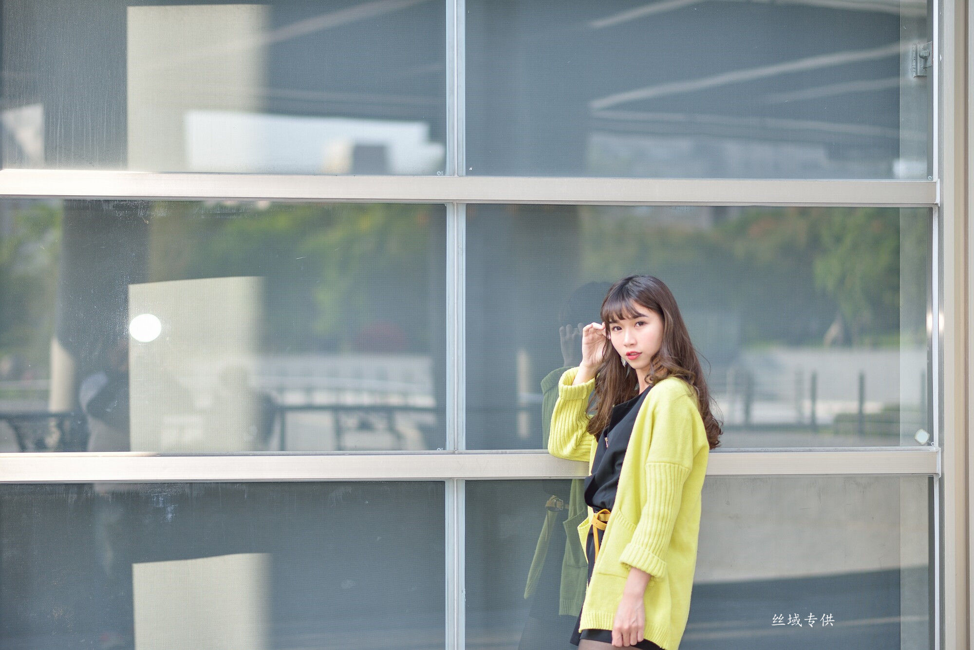 題題 國美館.時裝 黑丝街拍-图78