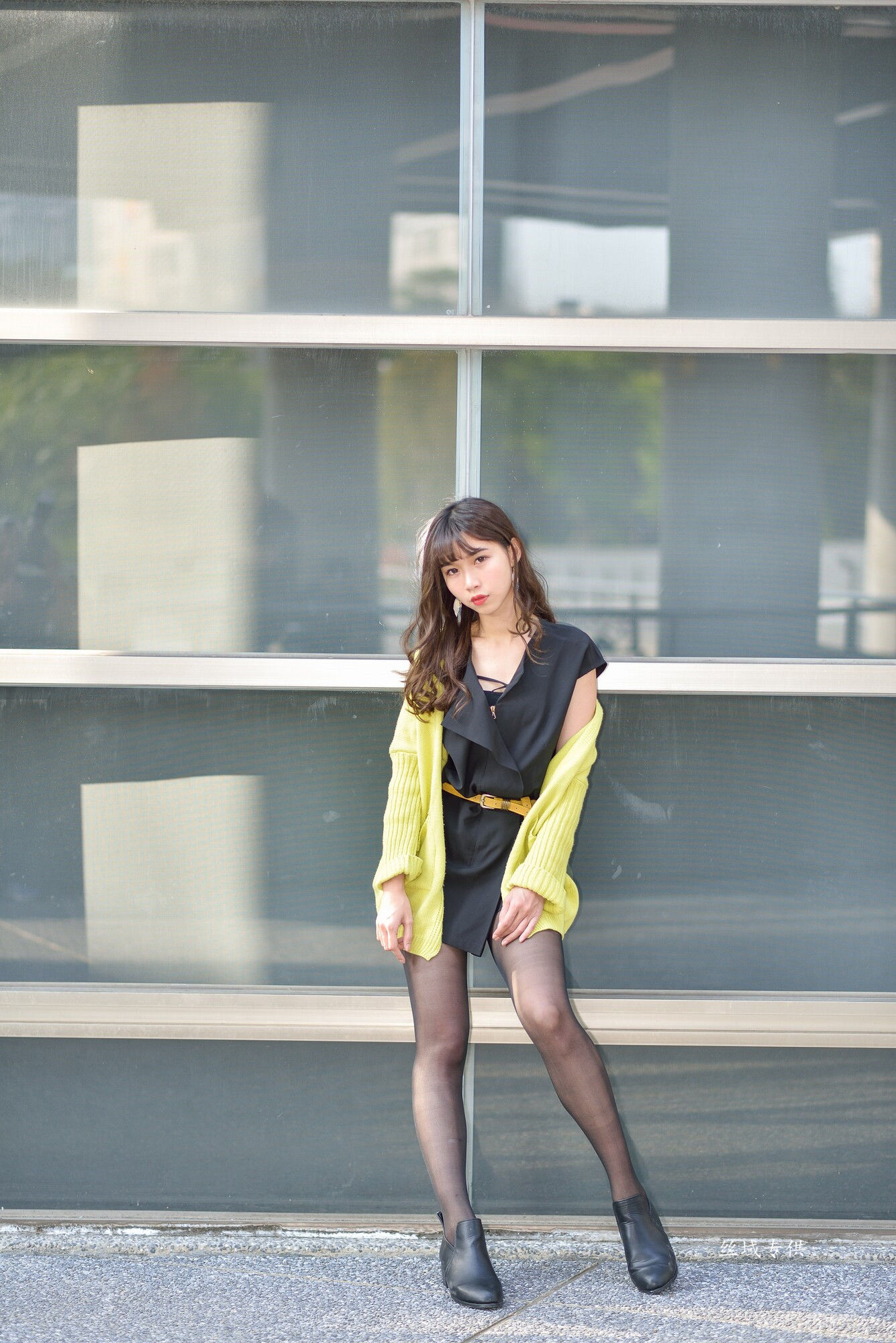 題題 國美館.時裝 黑丝街拍-图80