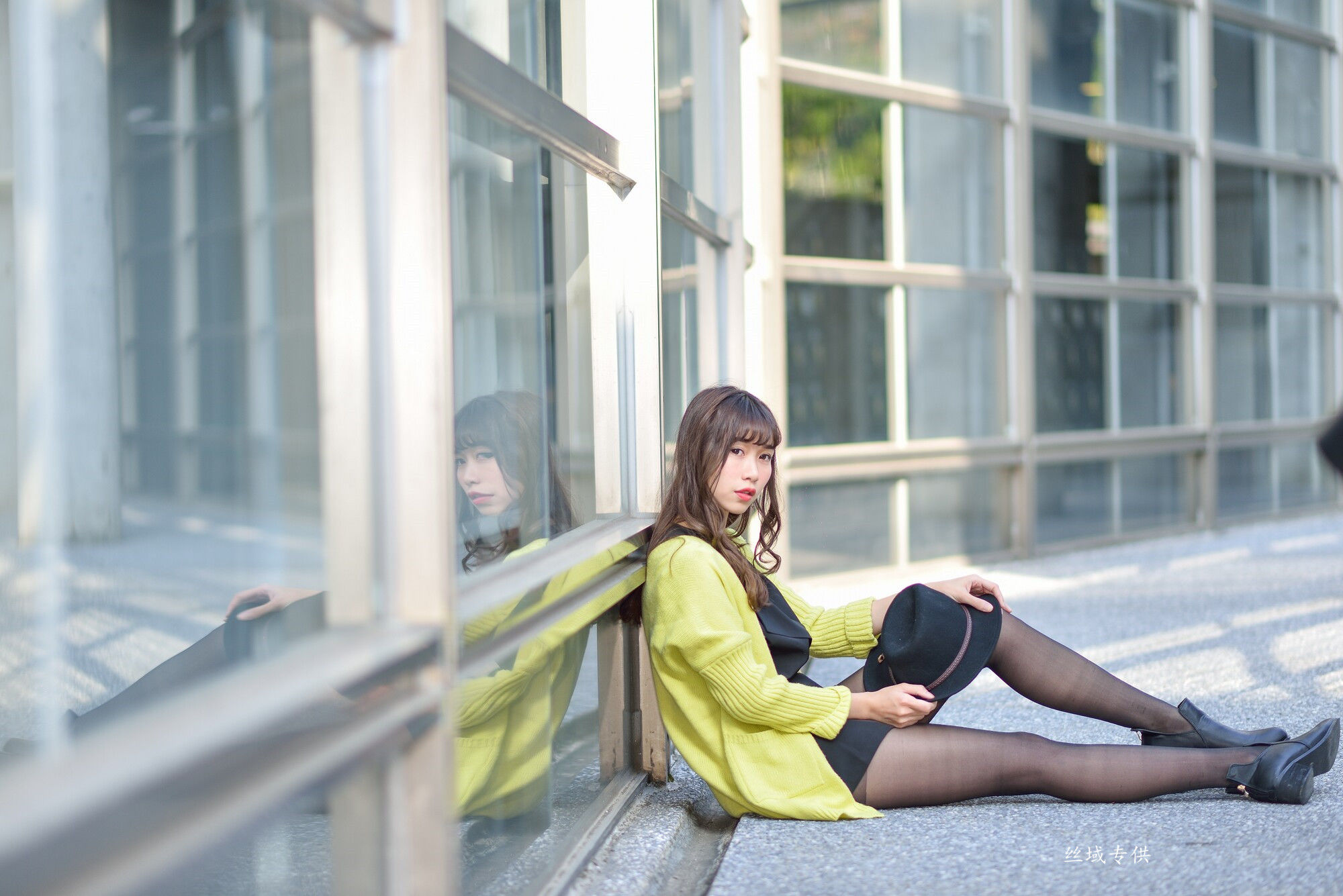 題題 國美館.時裝 黑丝街拍-图84