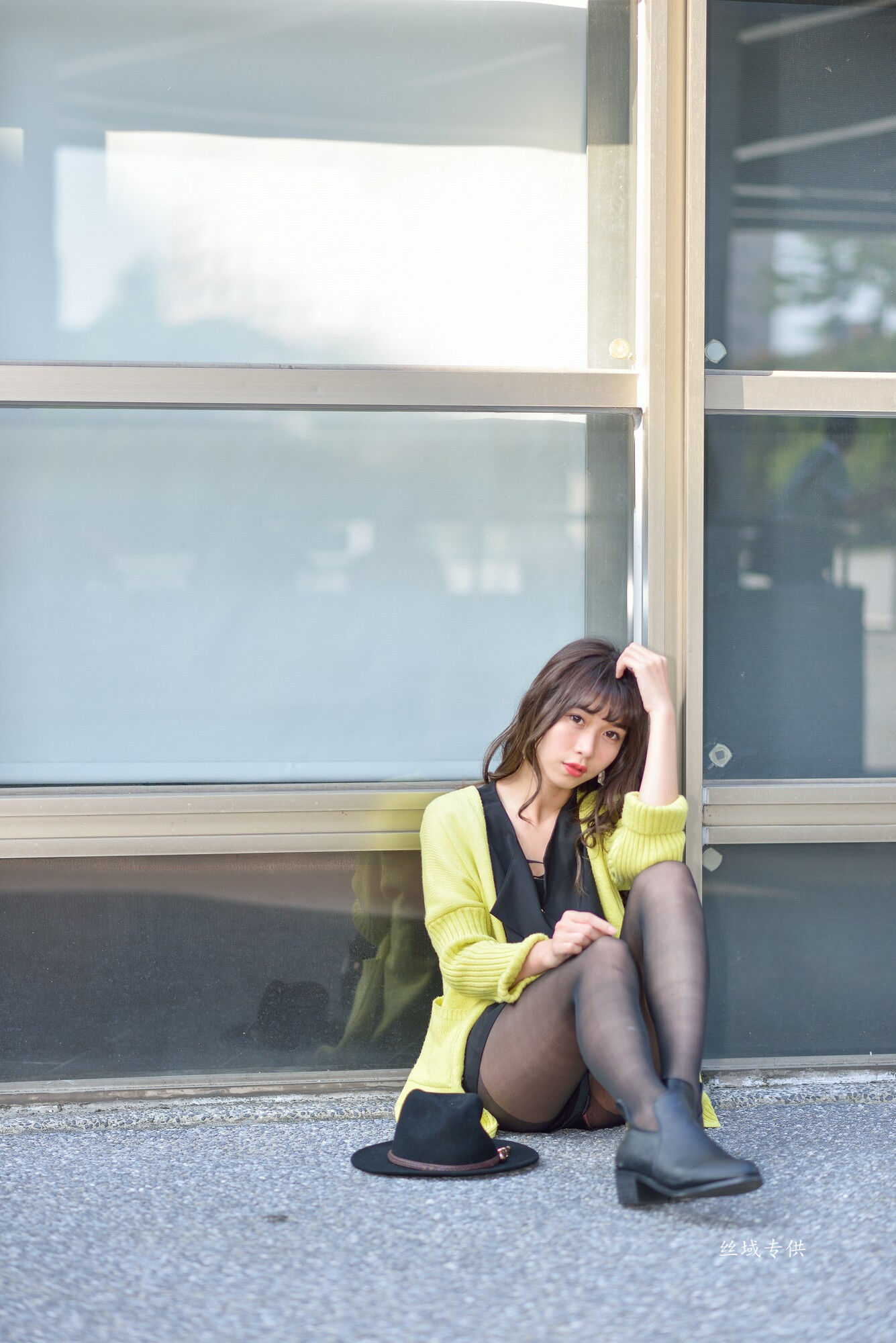 題題 國美館.時裝 黑丝街拍-图88