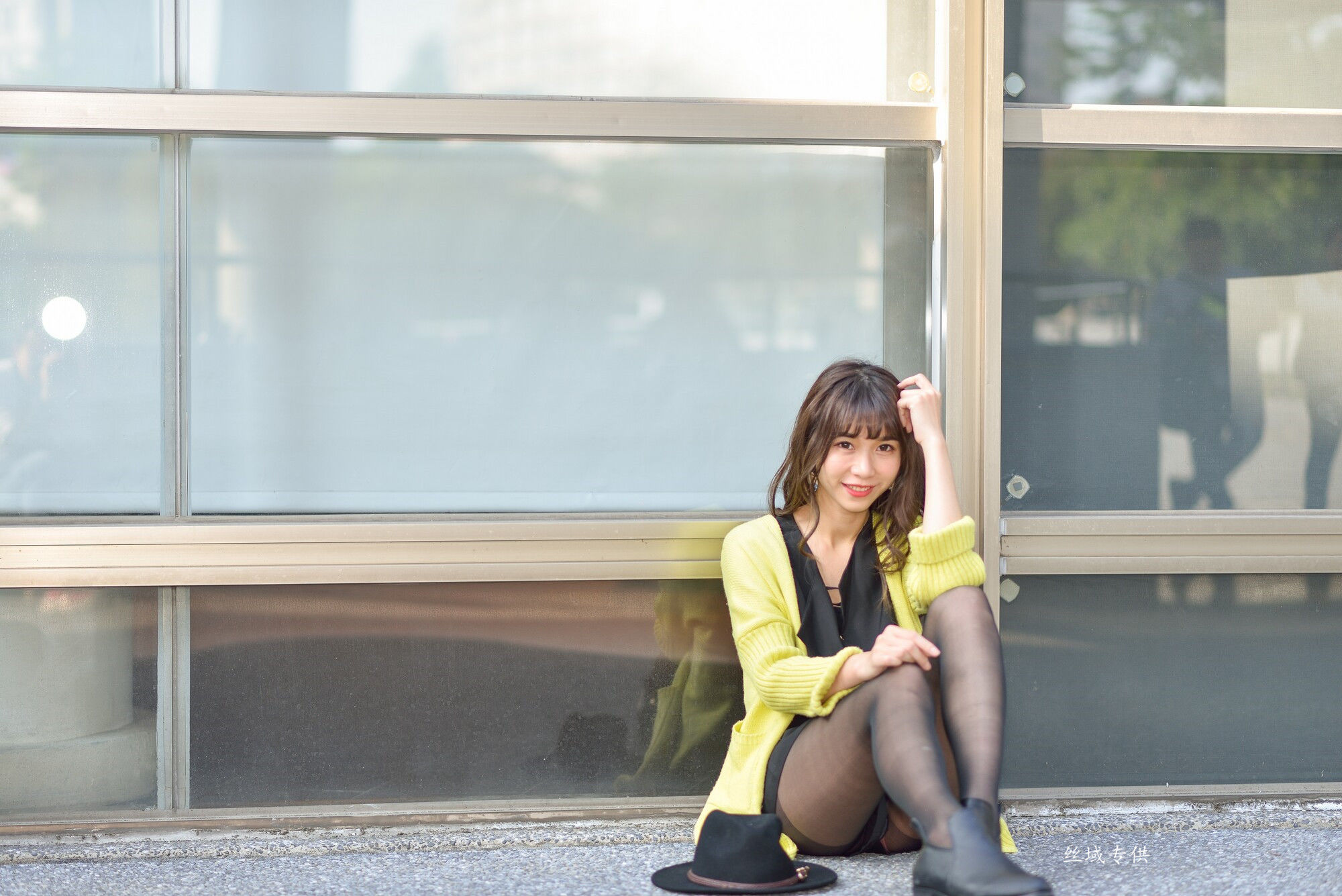 題題 國美館.時裝 黑丝街拍-图90