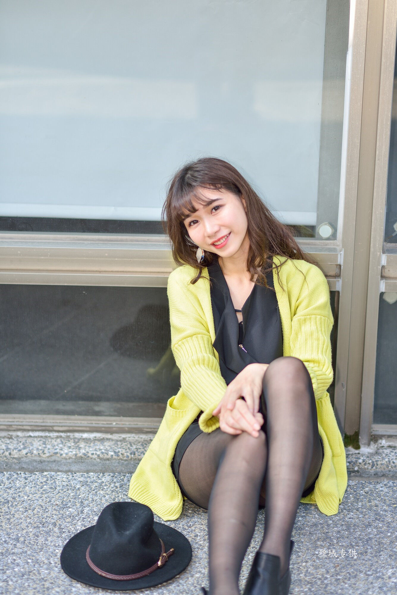 題題 國美館.時裝 黑丝街拍-图91