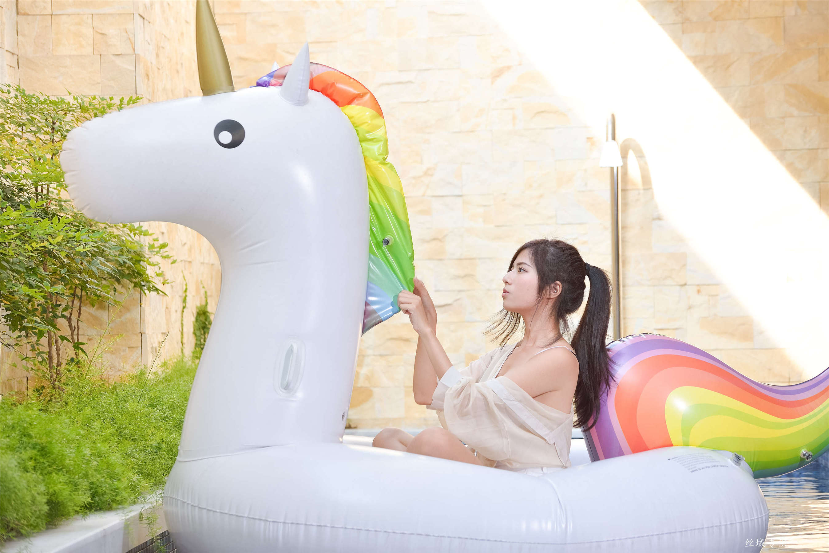 方唯真 性感.芭蕾城市渡假旅店 床拍-图23