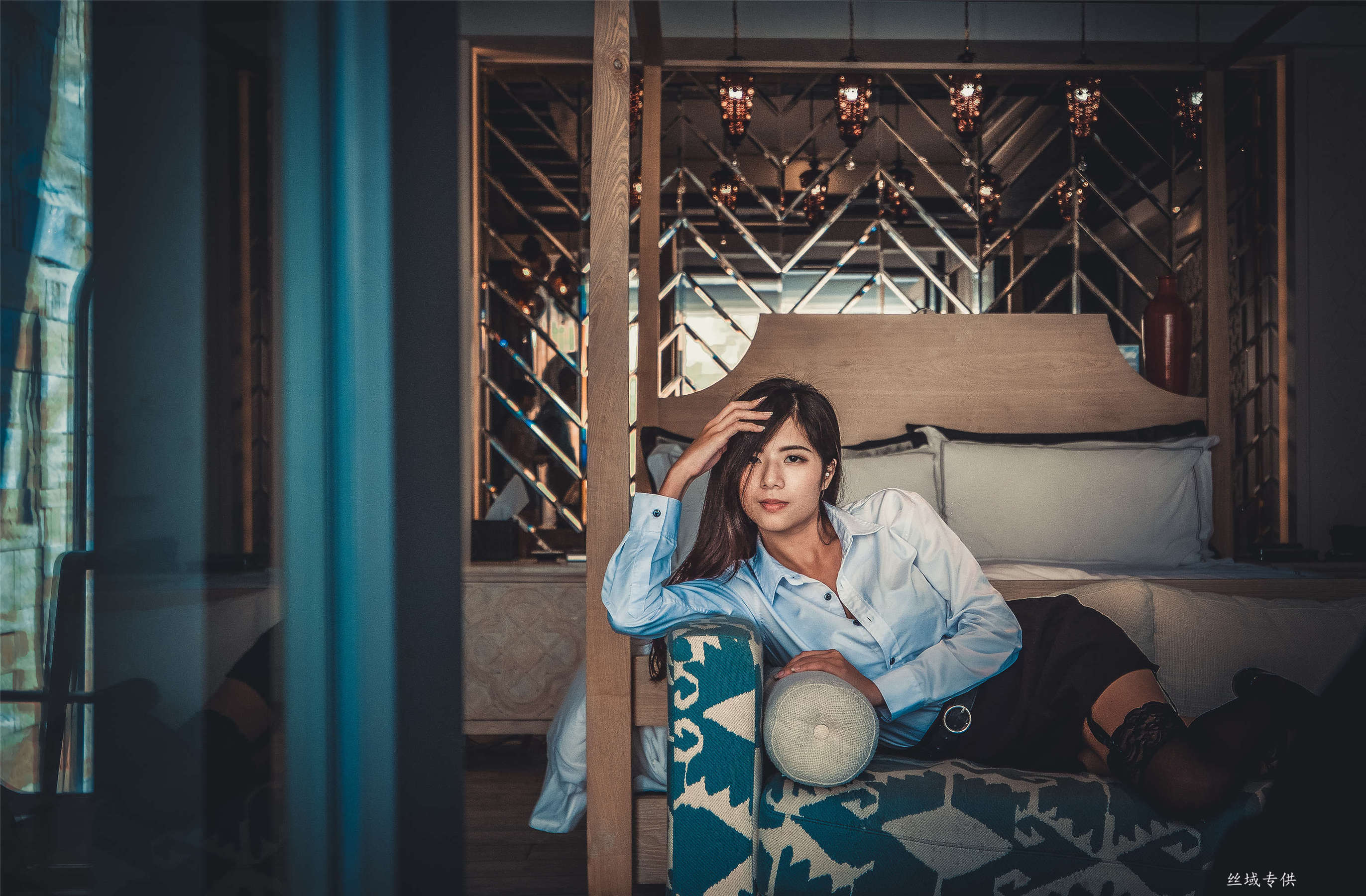 方唯真 性感.芭蕾城市渡假旅店 黑丝OL-图119