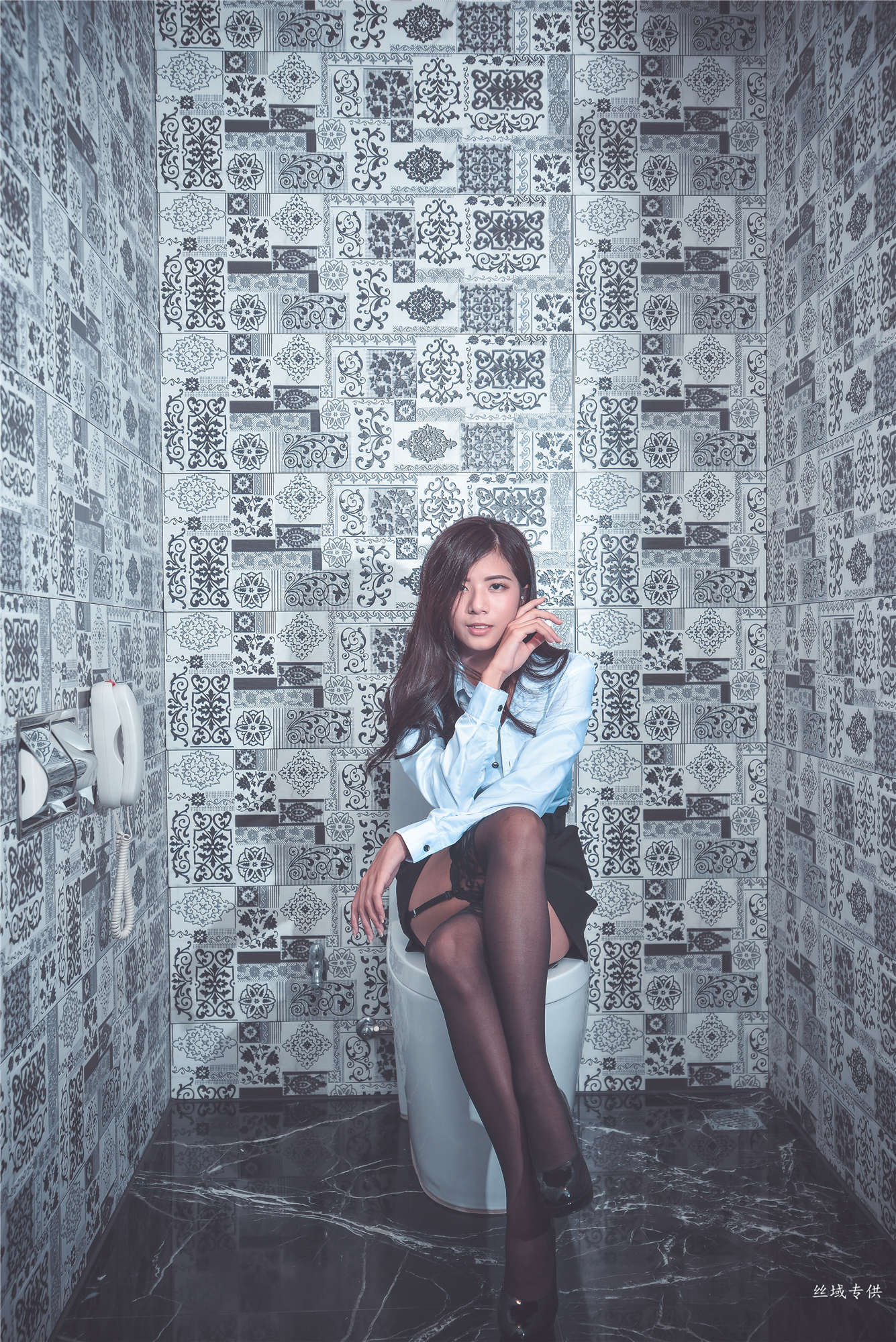 方唯真 性感.芭蕾城市渡假旅店 黑丝OL-图20