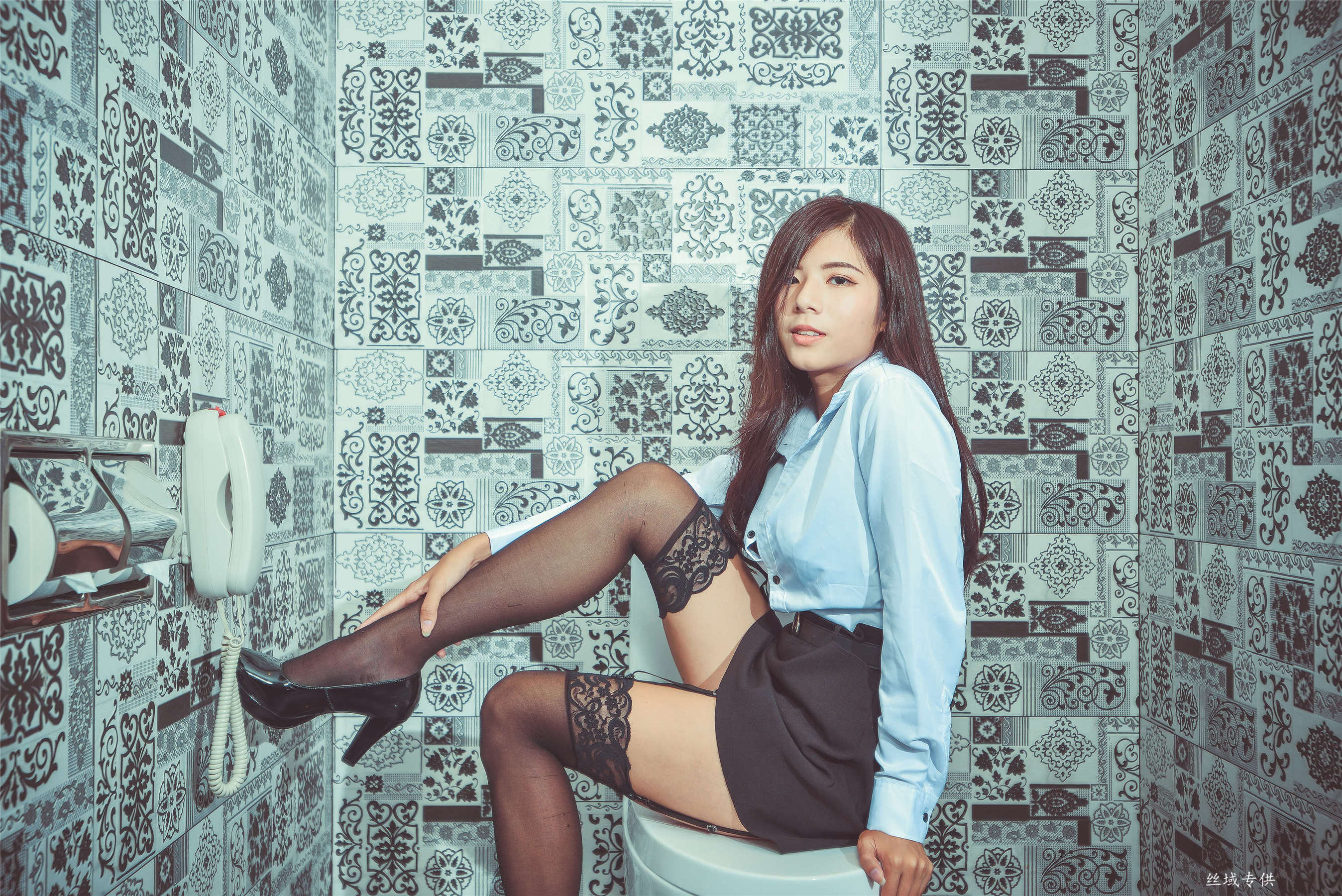 方唯真 性感.芭蕾城市渡假旅店 黑丝OL-图38