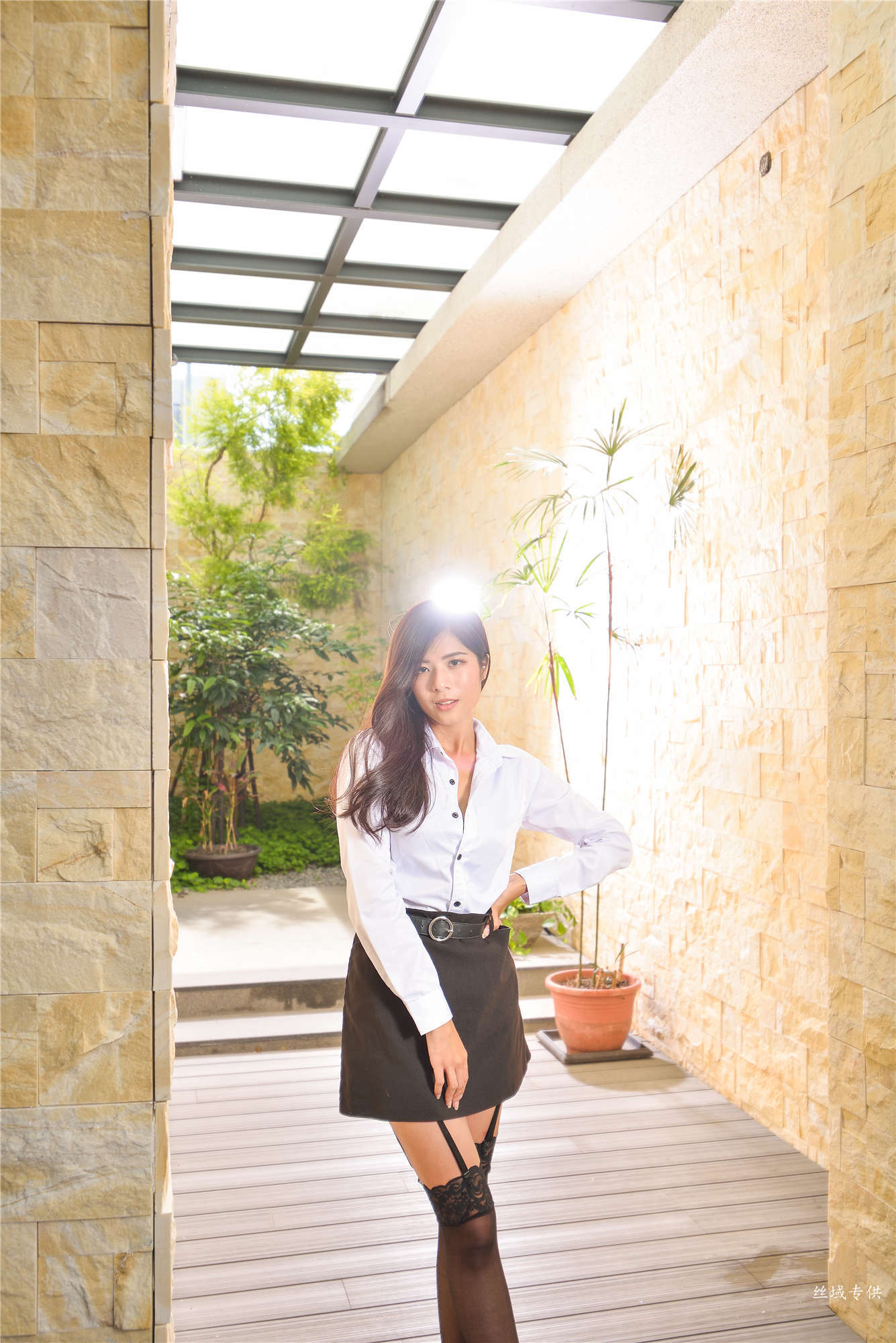 方唯真 性感.芭蕾城市渡假旅店 黑丝OL-图62