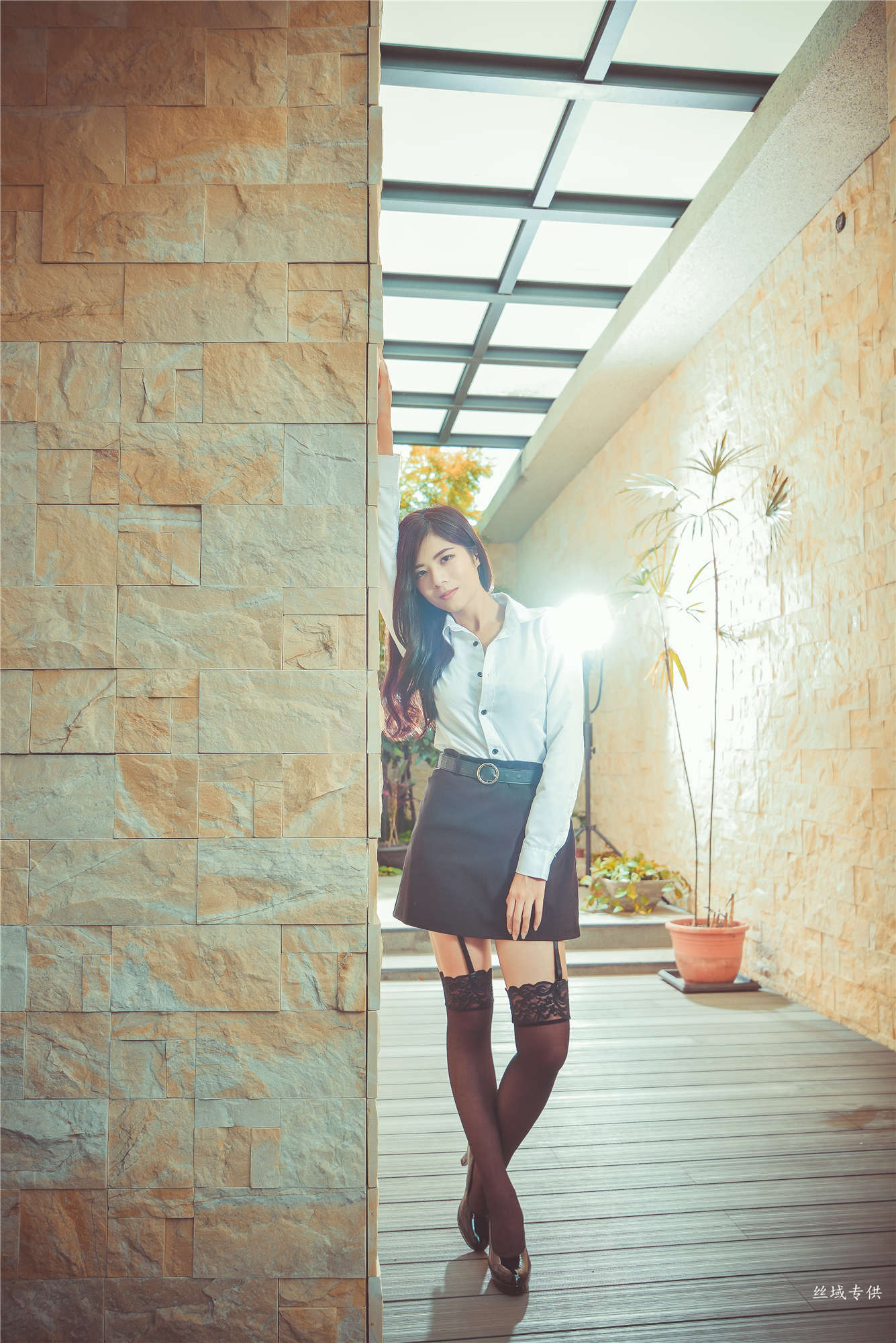 方唯真 性感.芭蕾城市渡假旅店 黑丝OL-图63