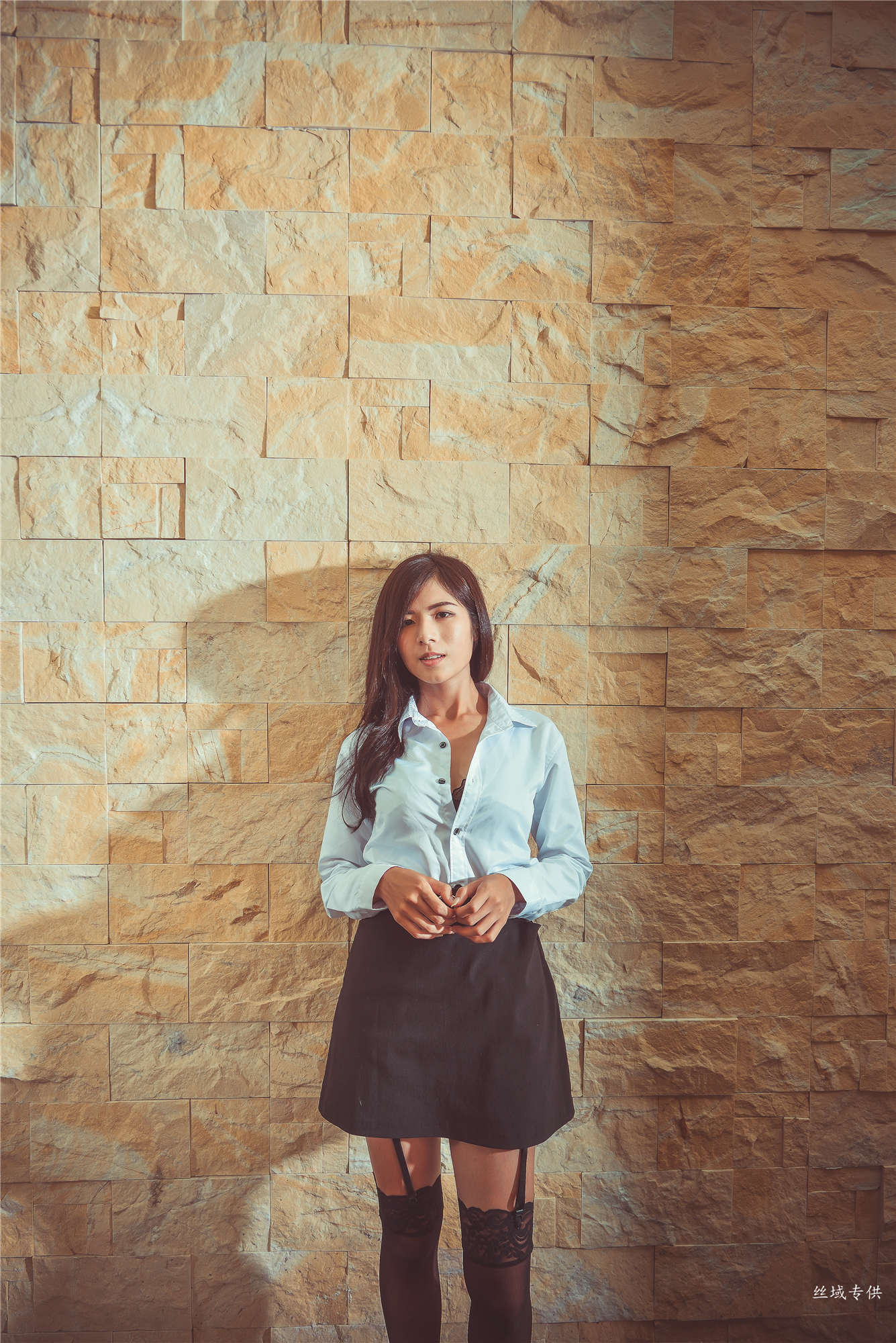 方唯真 性感.芭蕾城市渡假旅店 黑丝OL-图69